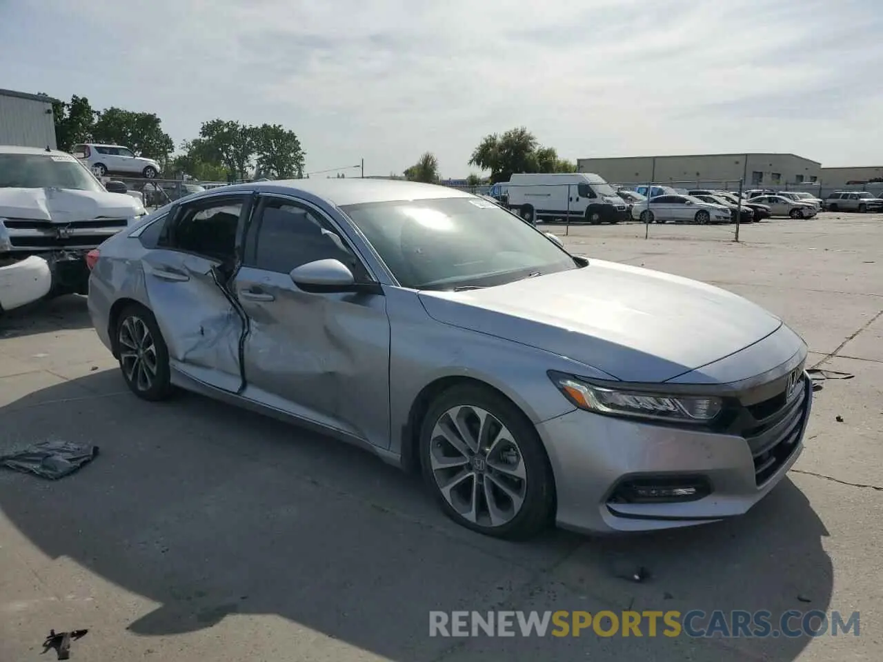 4 Photograph of a damaged car 1HGCV1F36LA144044 HONDA ACCORD 2020