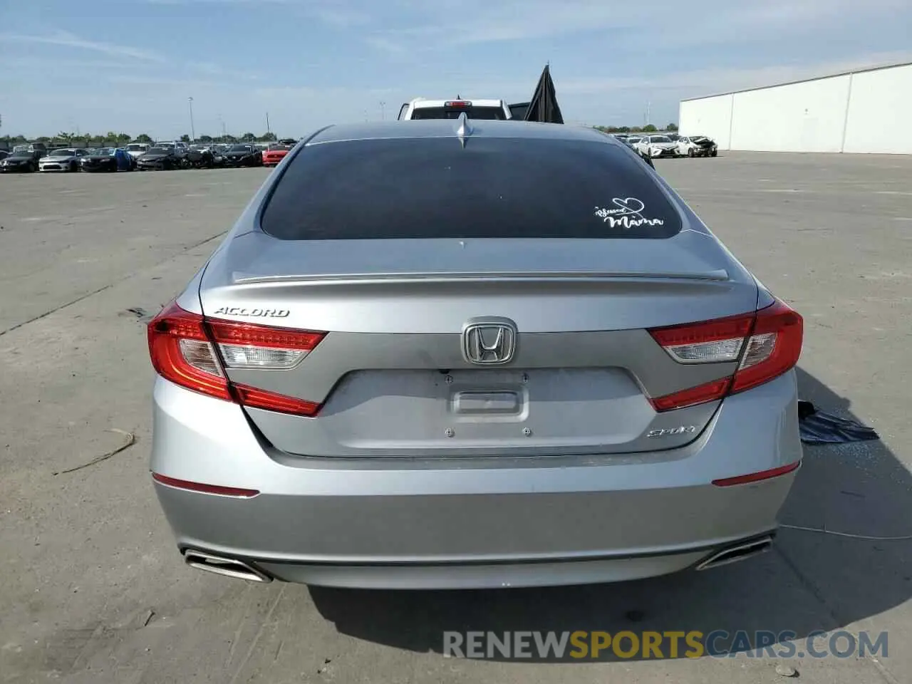 6 Photograph of a damaged car 1HGCV1F36LA144044 HONDA ACCORD 2020