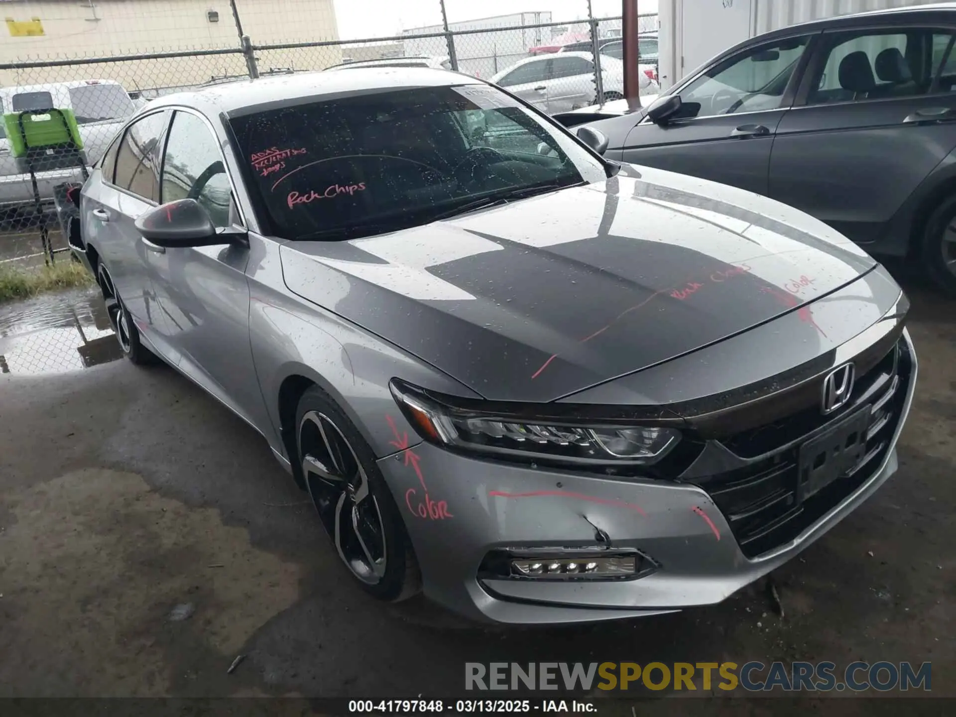1 Photograph of a damaged car 1HGCV1F36LA144920 HONDA ACCORD 2020