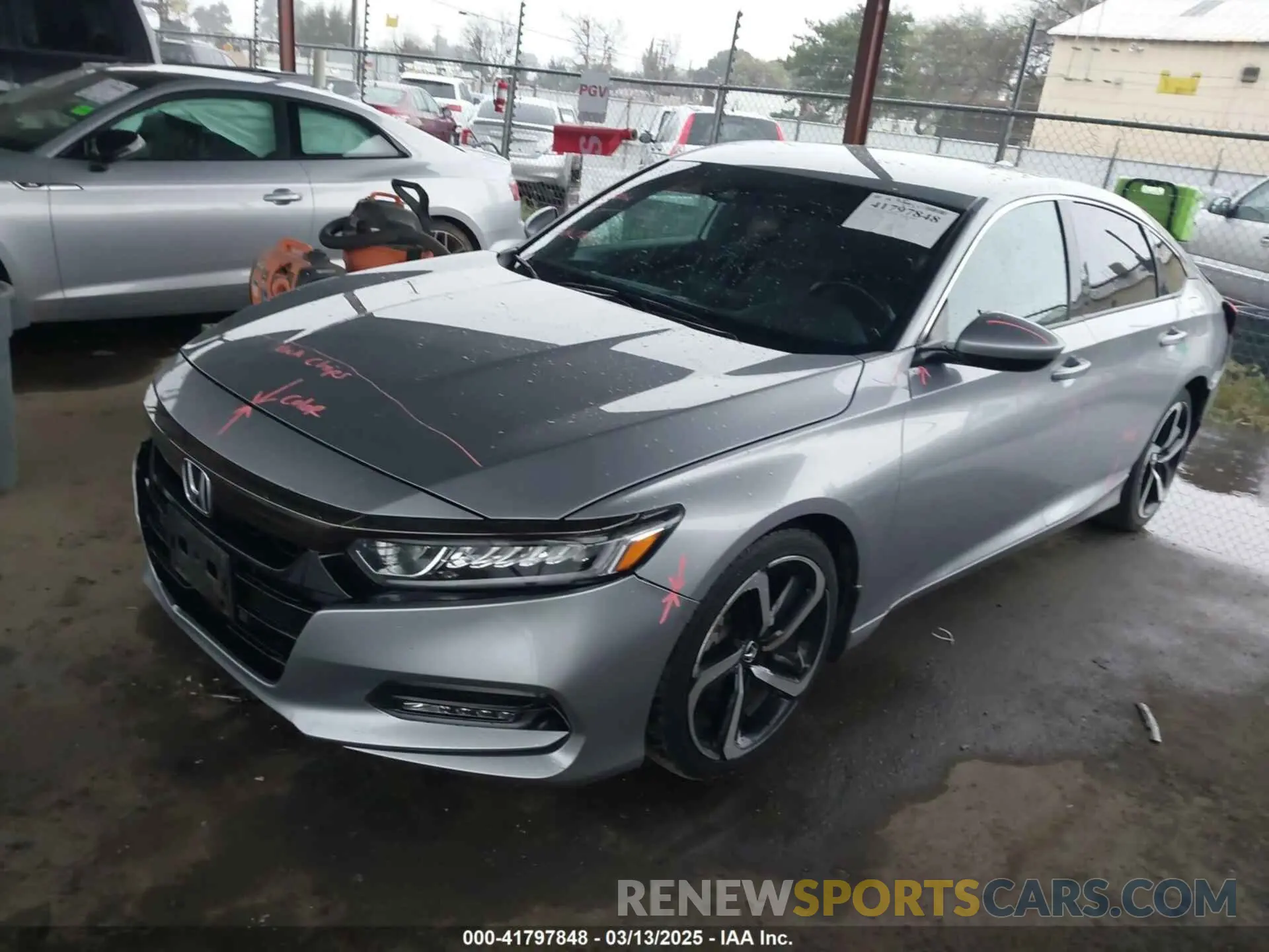 2 Photograph of a damaged car 1HGCV1F36LA144920 HONDA ACCORD 2020