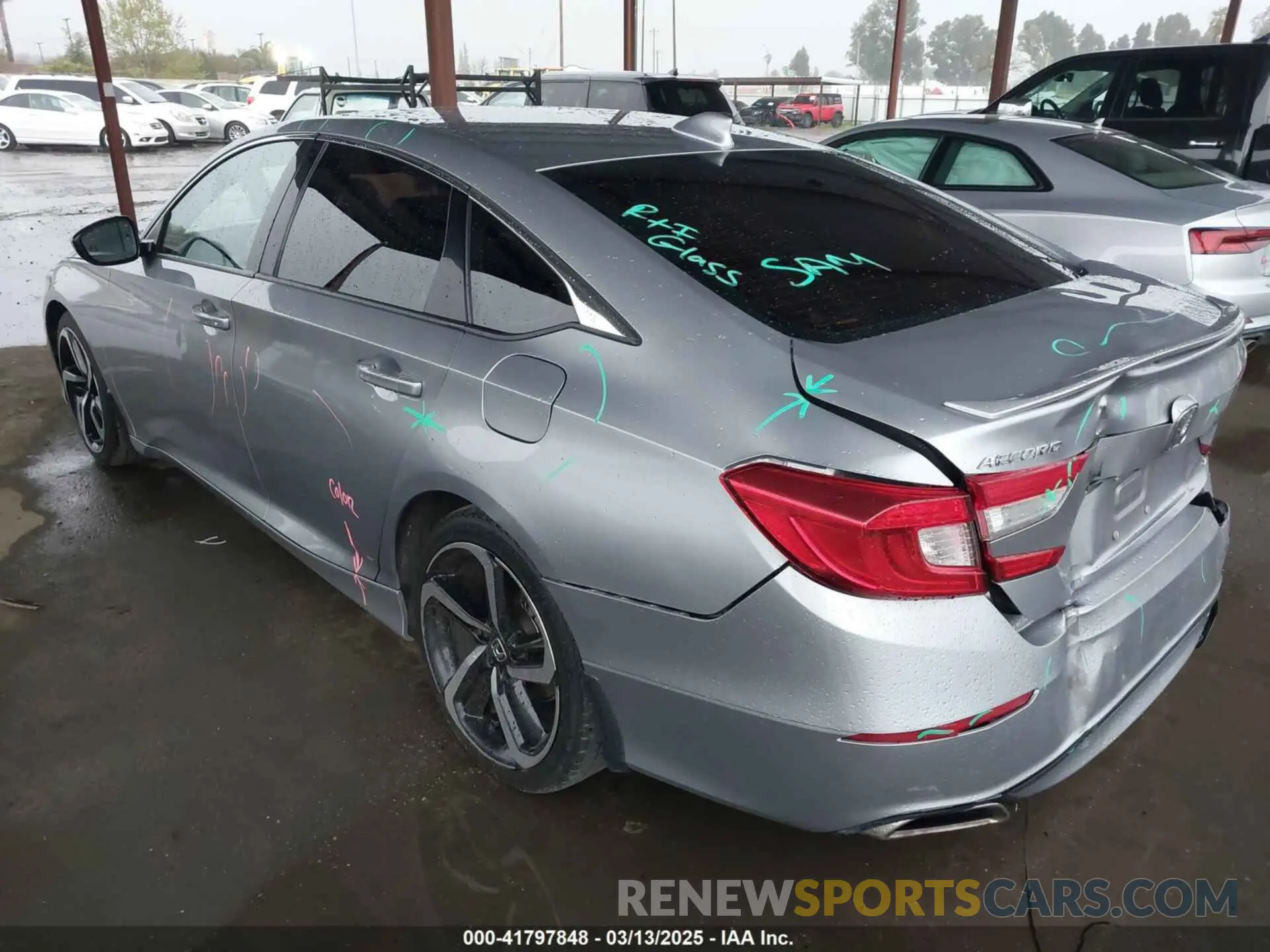 3 Photograph of a damaged car 1HGCV1F36LA144920 HONDA ACCORD 2020