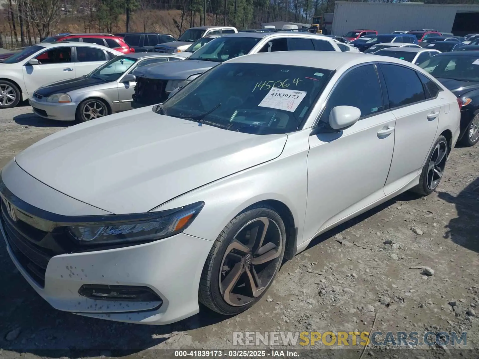 2 Photograph of a damaged car 1HGCV1F36LA145064 HONDA ACCORD 2020