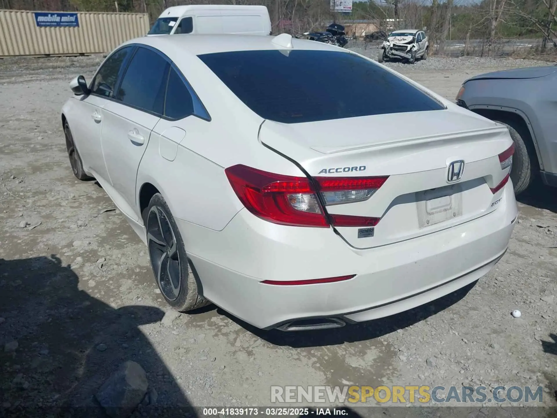 3 Photograph of a damaged car 1HGCV1F36LA145064 HONDA ACCORD 2020