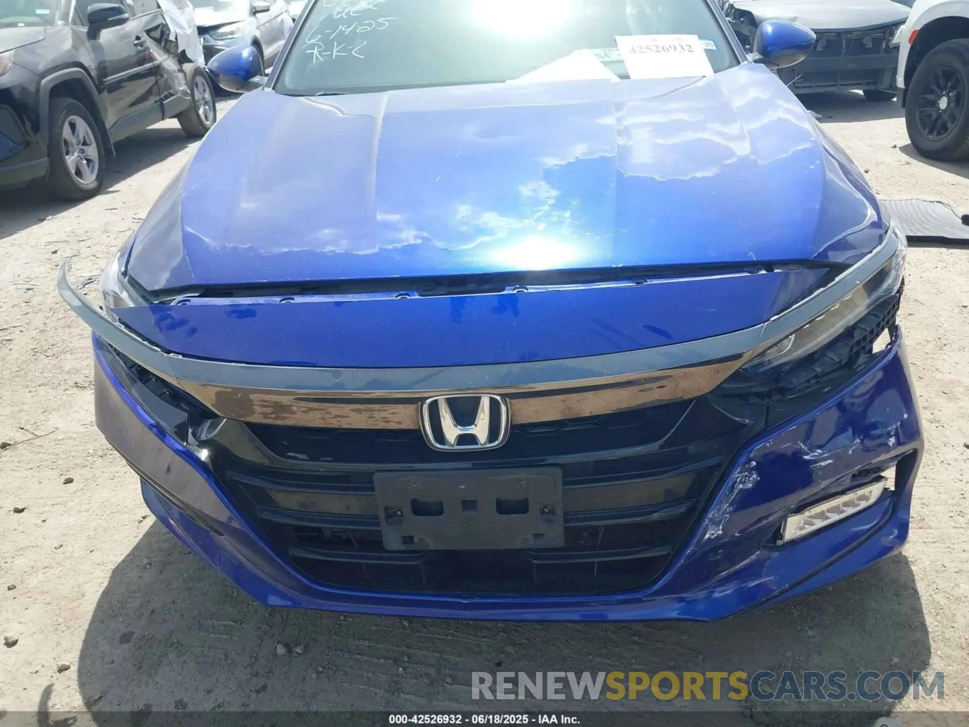 12 Photograph of a damaged car 1HGCV1F36LA145744 HONDA ACCORD 2020