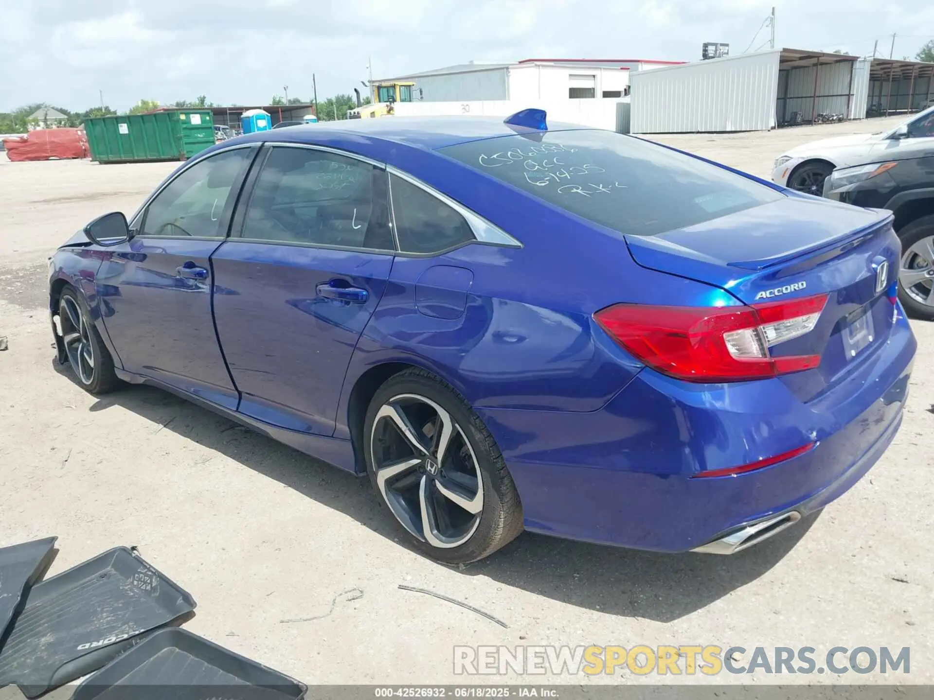 3 Photograph of a damaged car 1HGCV1F36LA145744 HONDA ACCORD 2020