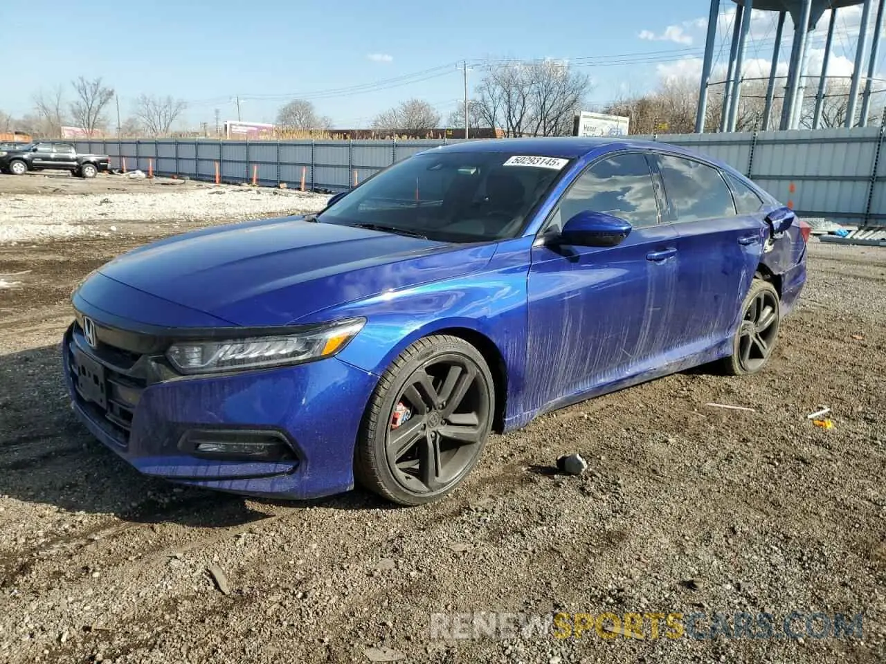1 Photograph of a damaged car 1HGCV1F36LA149034 HONDA ACCORD 2020