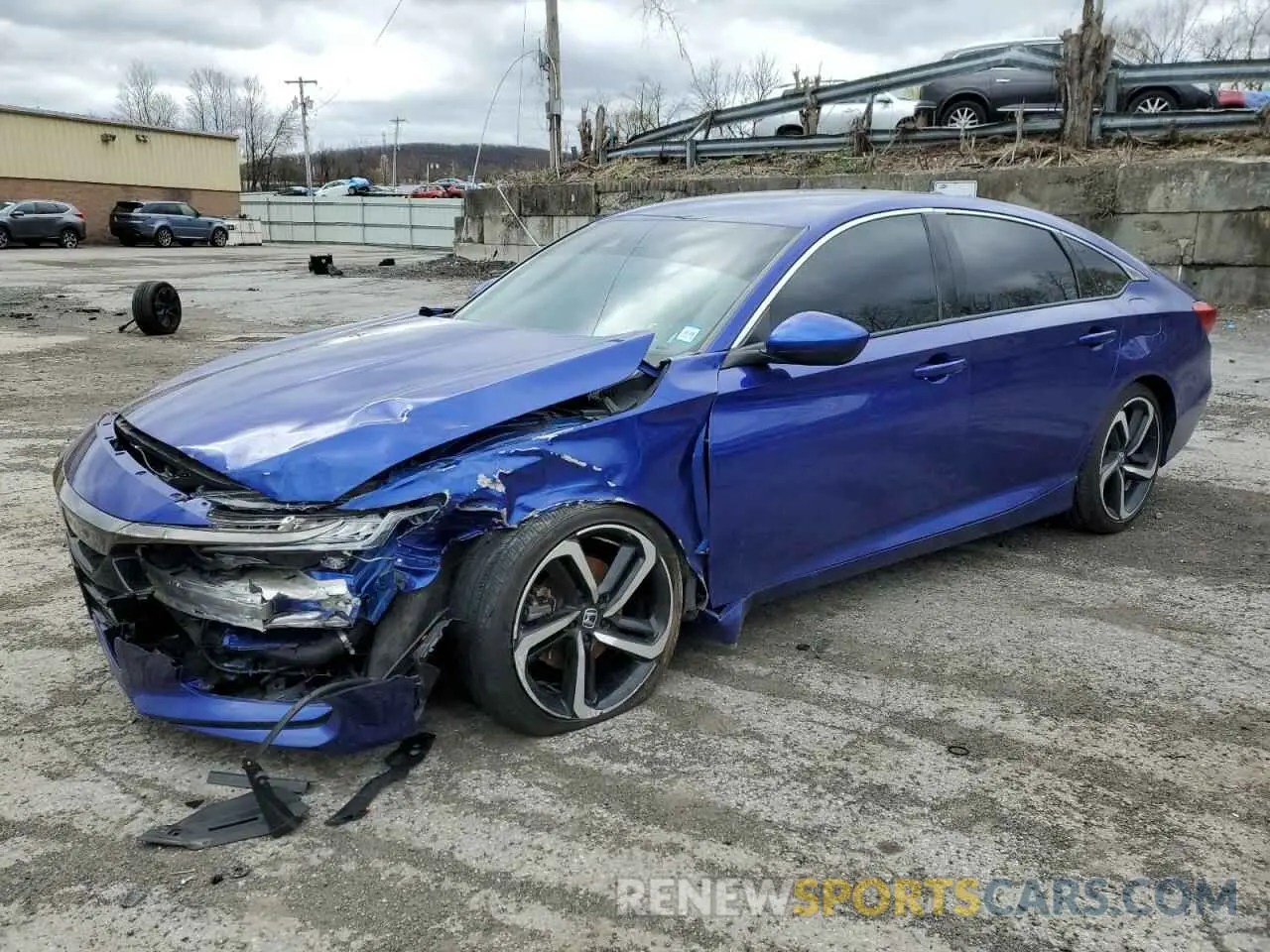1 Photograph of a damaged car 1HGCV1F36LA149793 HONDA ACCORD 2020