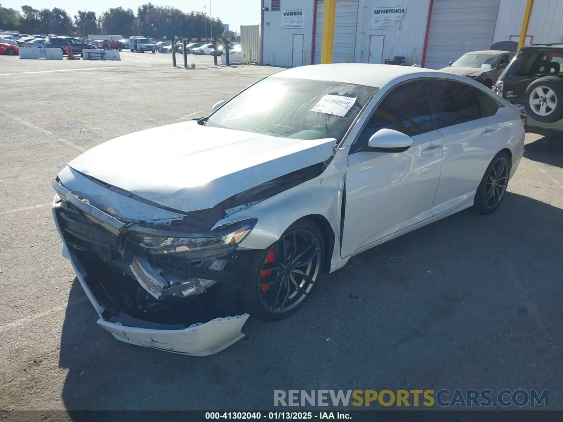 2 Photograph of a damaged car 1HGCV1F36LA151205 HONDA ACCORD 2020