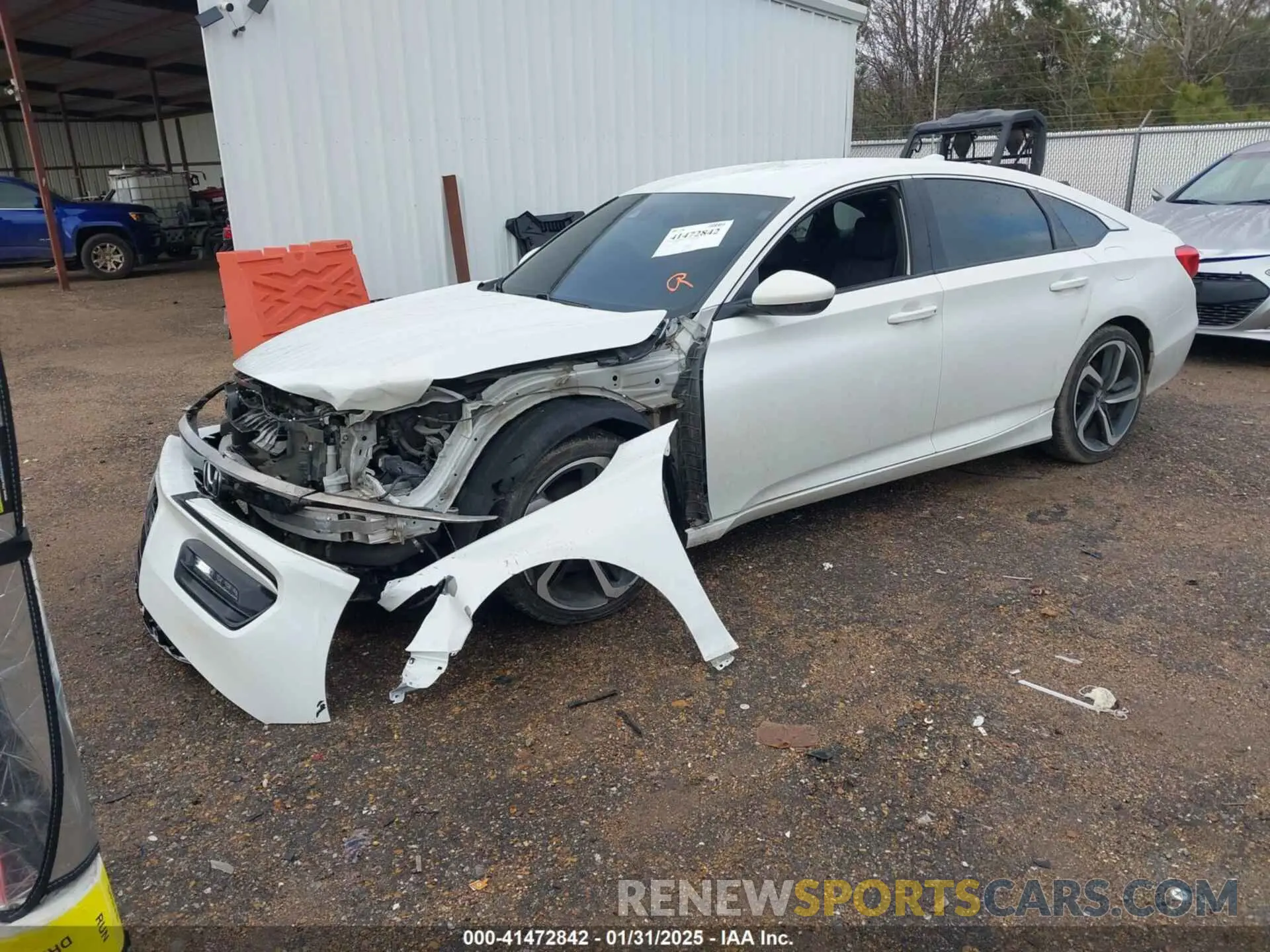 2 Photograph of a damaged car 1HGCV1F37LA001779 HONDA ACCORD 2020