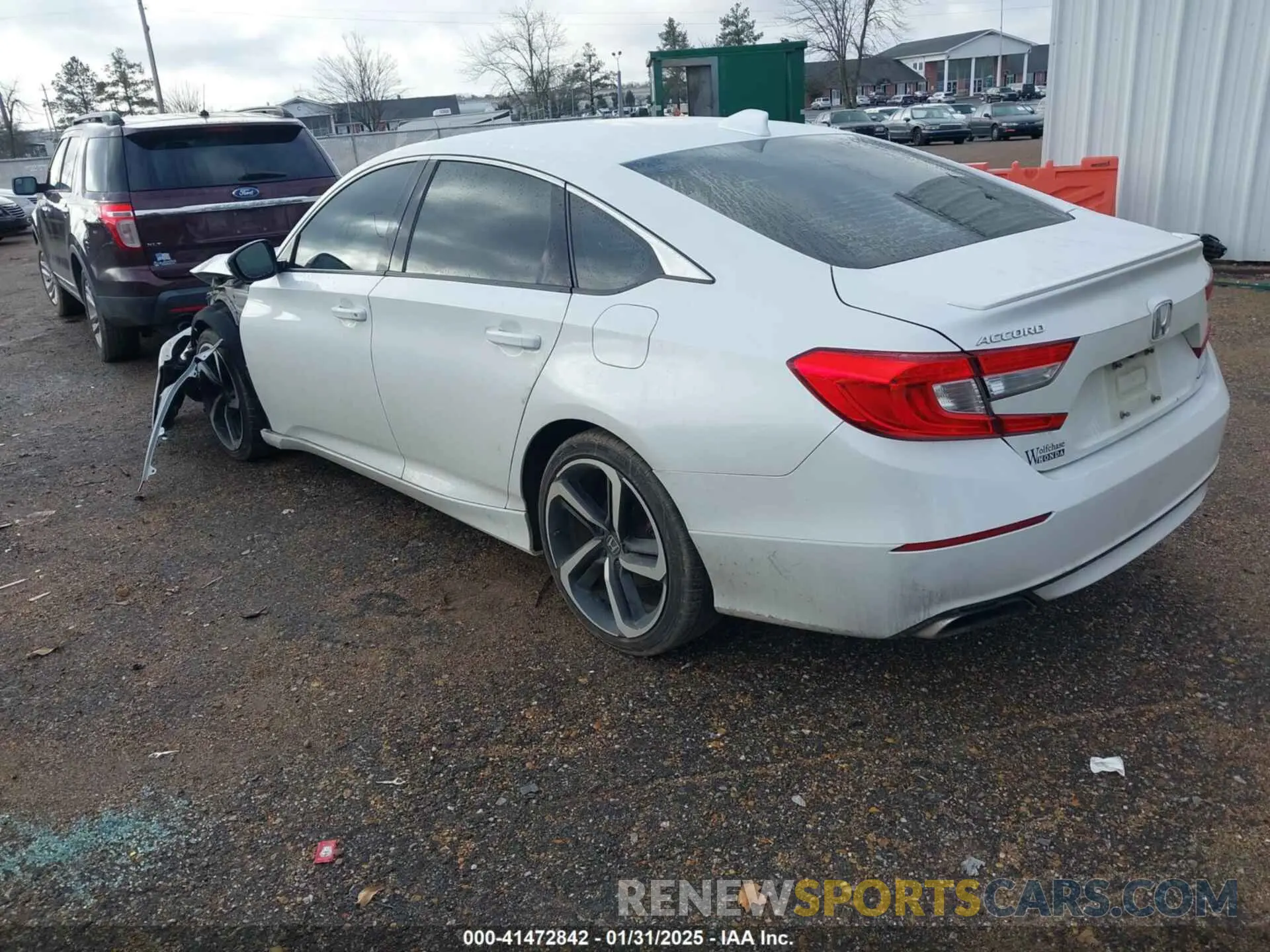 3 Photograph of a damaged car 1HGCV1F37LA001779 HONDA ACCORD 2020