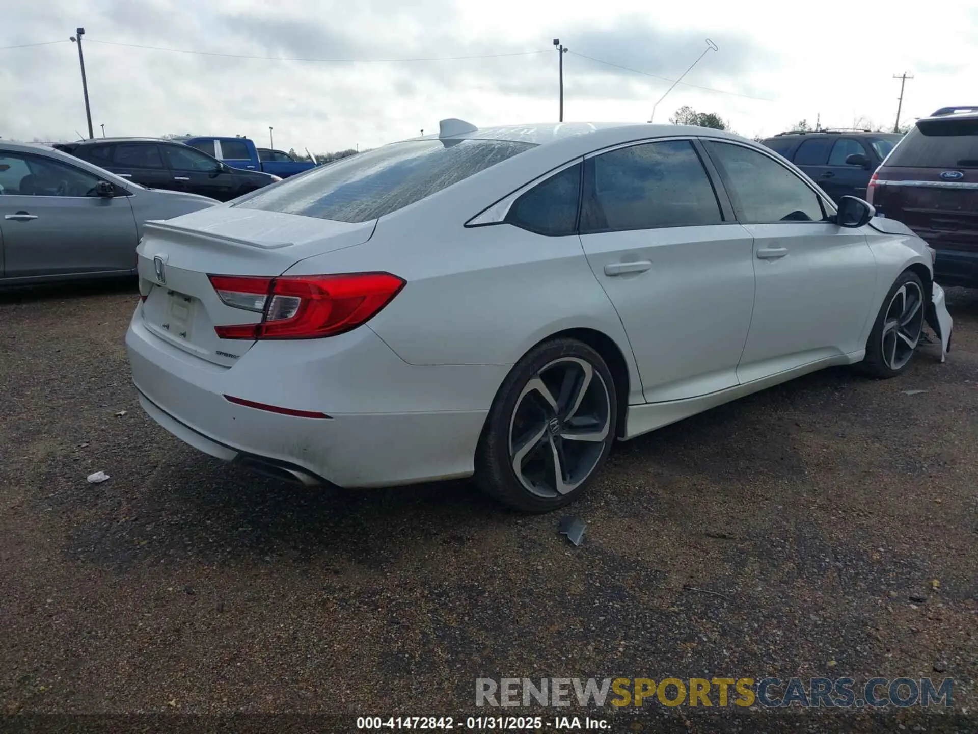 4 Photograph of a damaged car 1HGCV1F37LA001779 HONDA ACCORD 2020