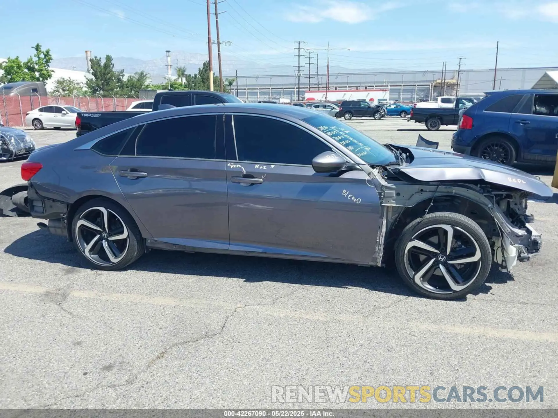 14 Photograph of a damaged car 1HGCV1F37LA017755 HONDA ACCORD 2020