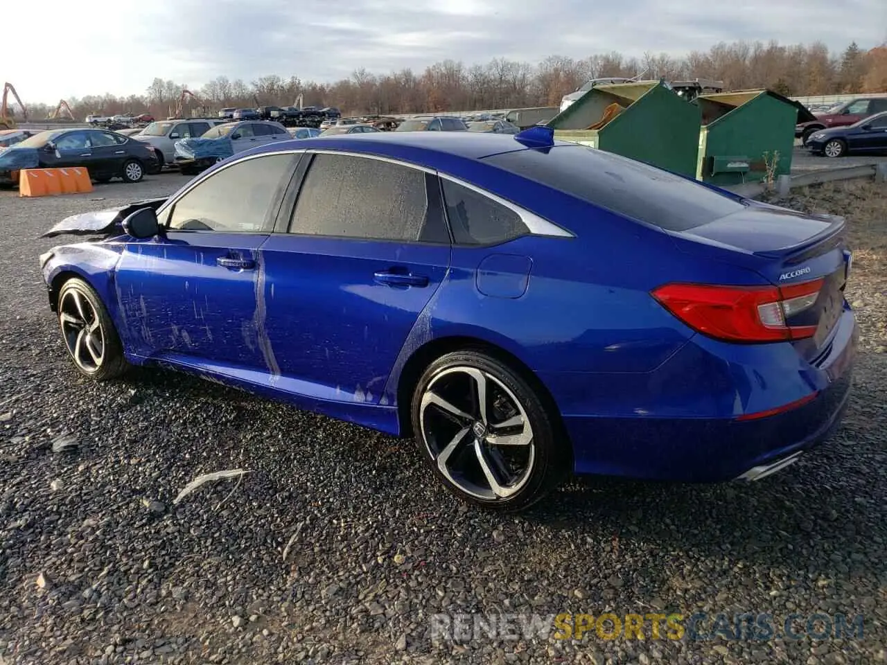 2 Photograph of a damaged car 1HGCV1F37LA019294 HONDA ACCORD 2020
