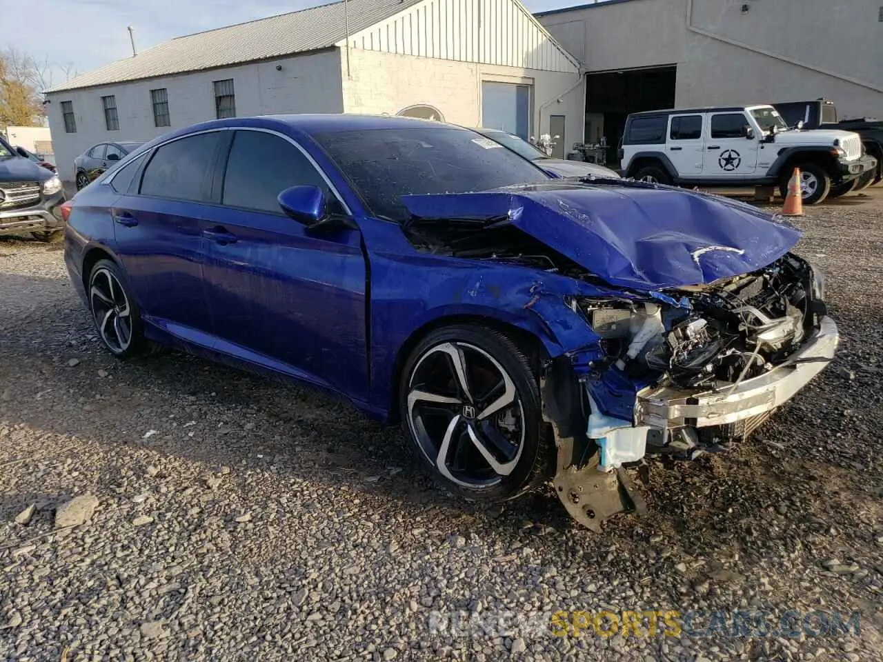 4 Photograph of a damaged car 1HGCV1F37LA019294 HONDA ACCORD 2020
