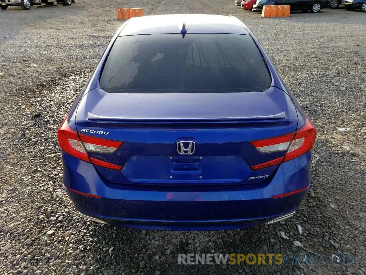 6 Photograph of a damaged car 1HGCV1F37LA019294 HONDA ACCORD 2020