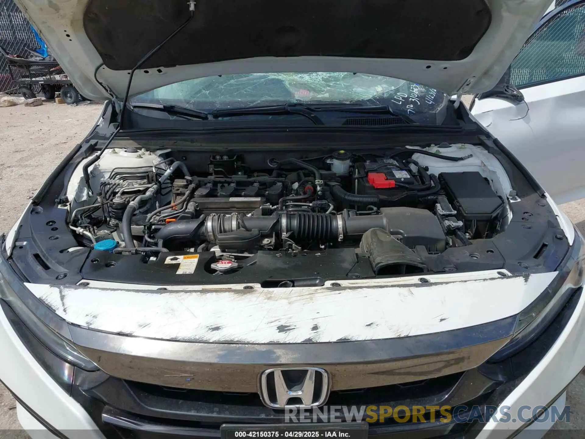 10 Photograph of a damaged car 1HGCV1F37LA023037 HONDA ACCORD 2020