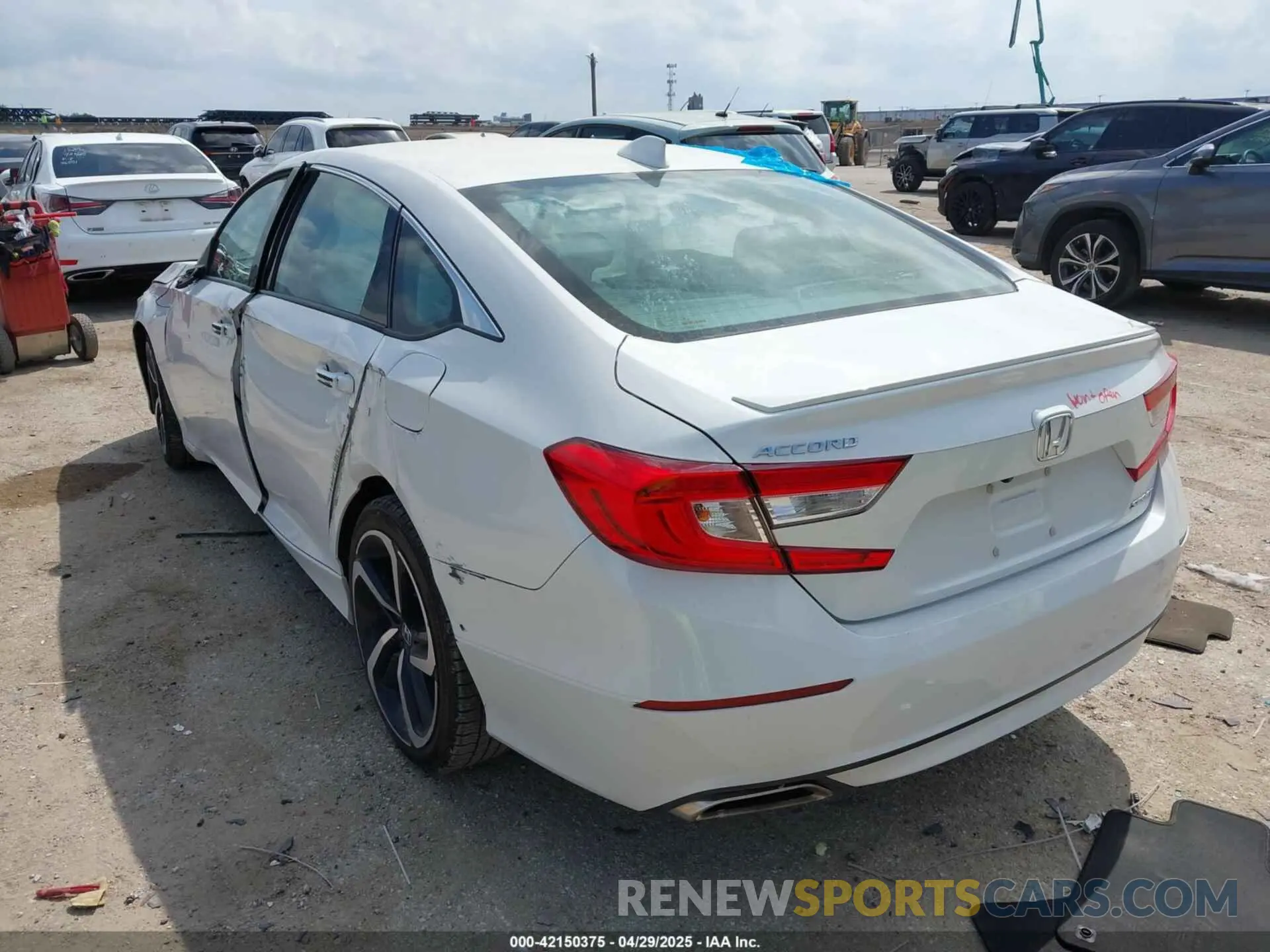 3 Photograph of a damaged car 1HGCV1F37LA023037 HONDA ACCORD 2020