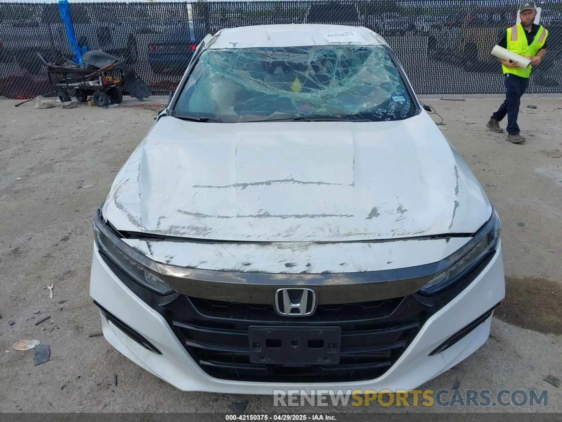 6 Photograph of a damaged car 1HGCV1F37LA023037 HONDA ACCORD 2020