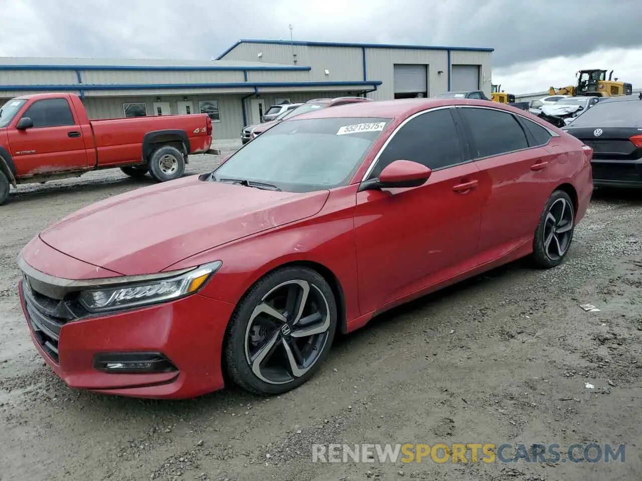 1 Photograph of a damaged car 1HGCV1F37LA027217 HONDA ACCORD 2020