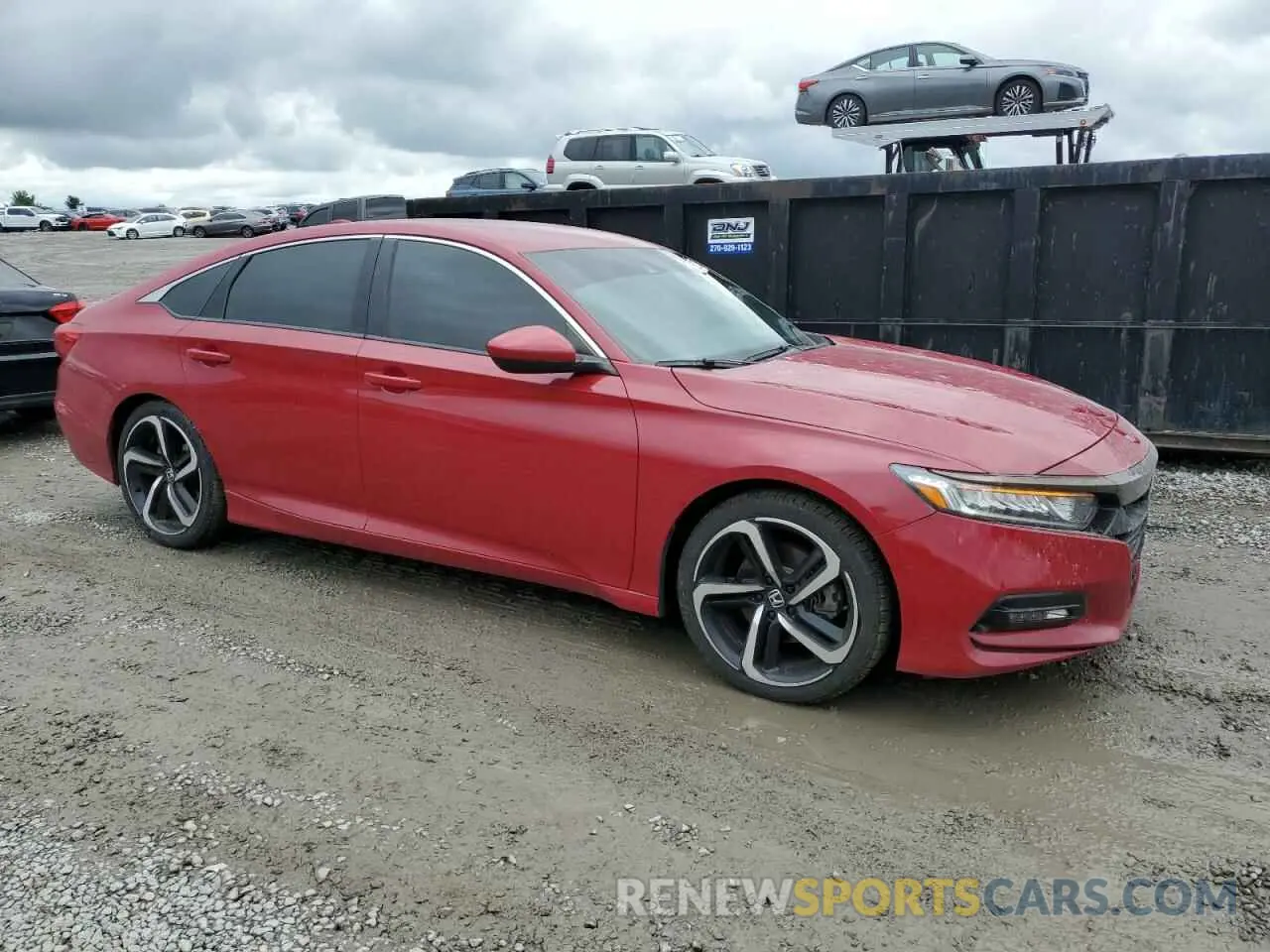 4 Photograph of a damaged car 1HGCV1F37LA027217 HONDA ACCORD 2020