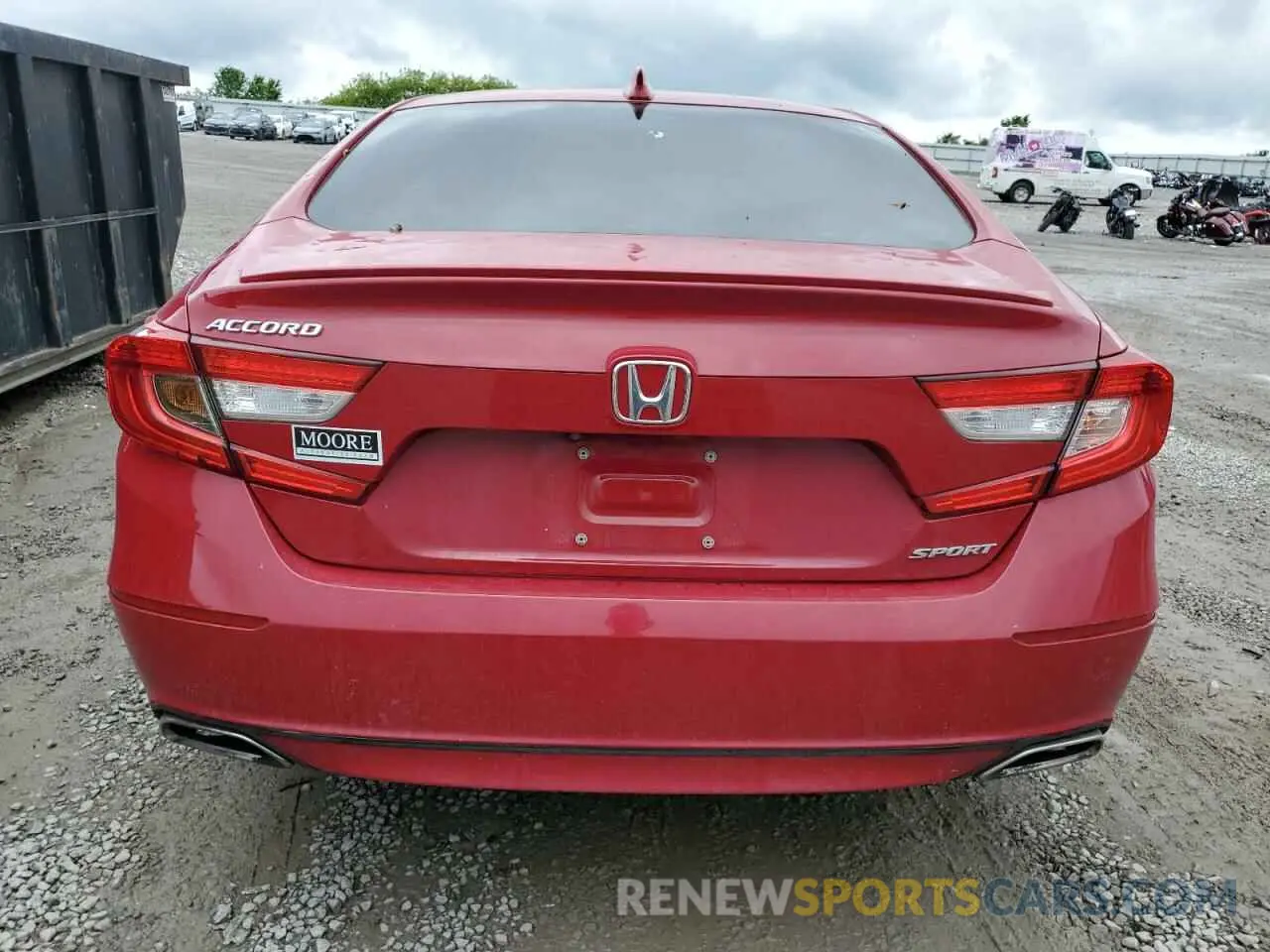 6 Photograph of a damaged car 1HGCV1F37LA027217 HONDA ACCORD 2020