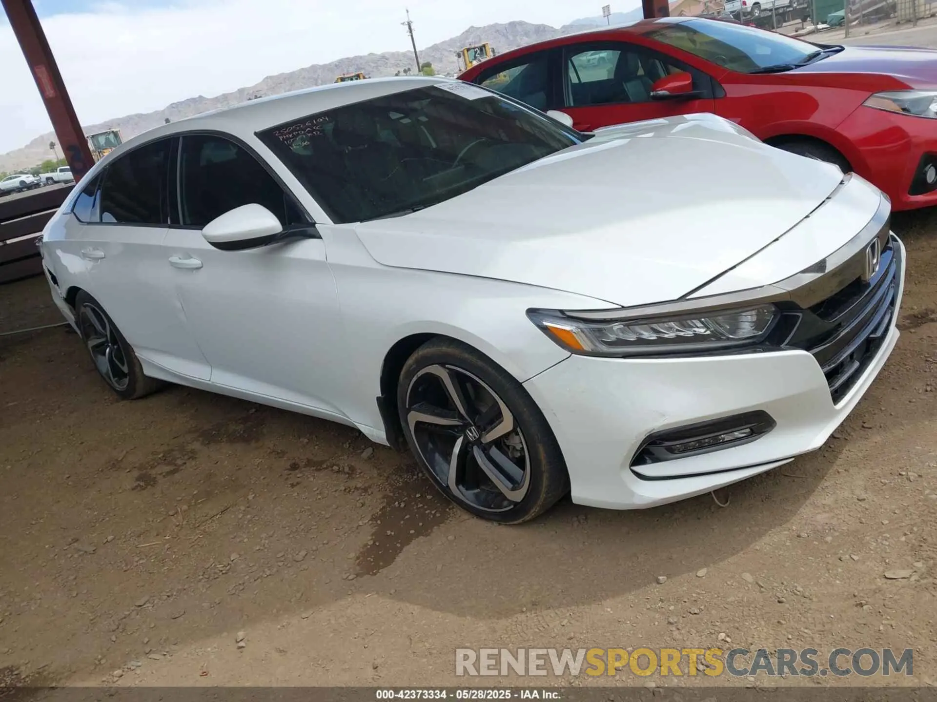 1 Photograph of a damaged car 1HGCV1F37LA031638 HONDA ACCORD 2020