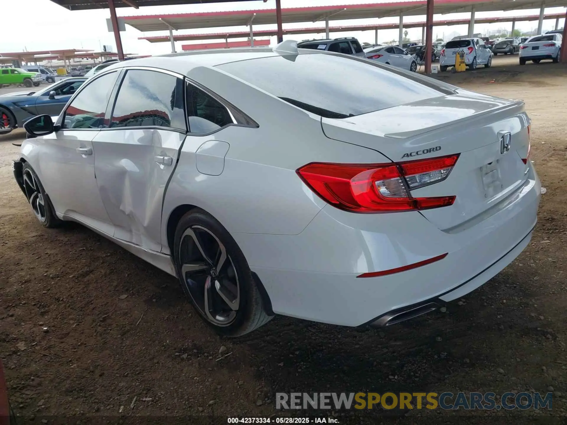 3 Photograph of a damaged car 1HGCV1F37LA031638 HONDA ACCORD 2020