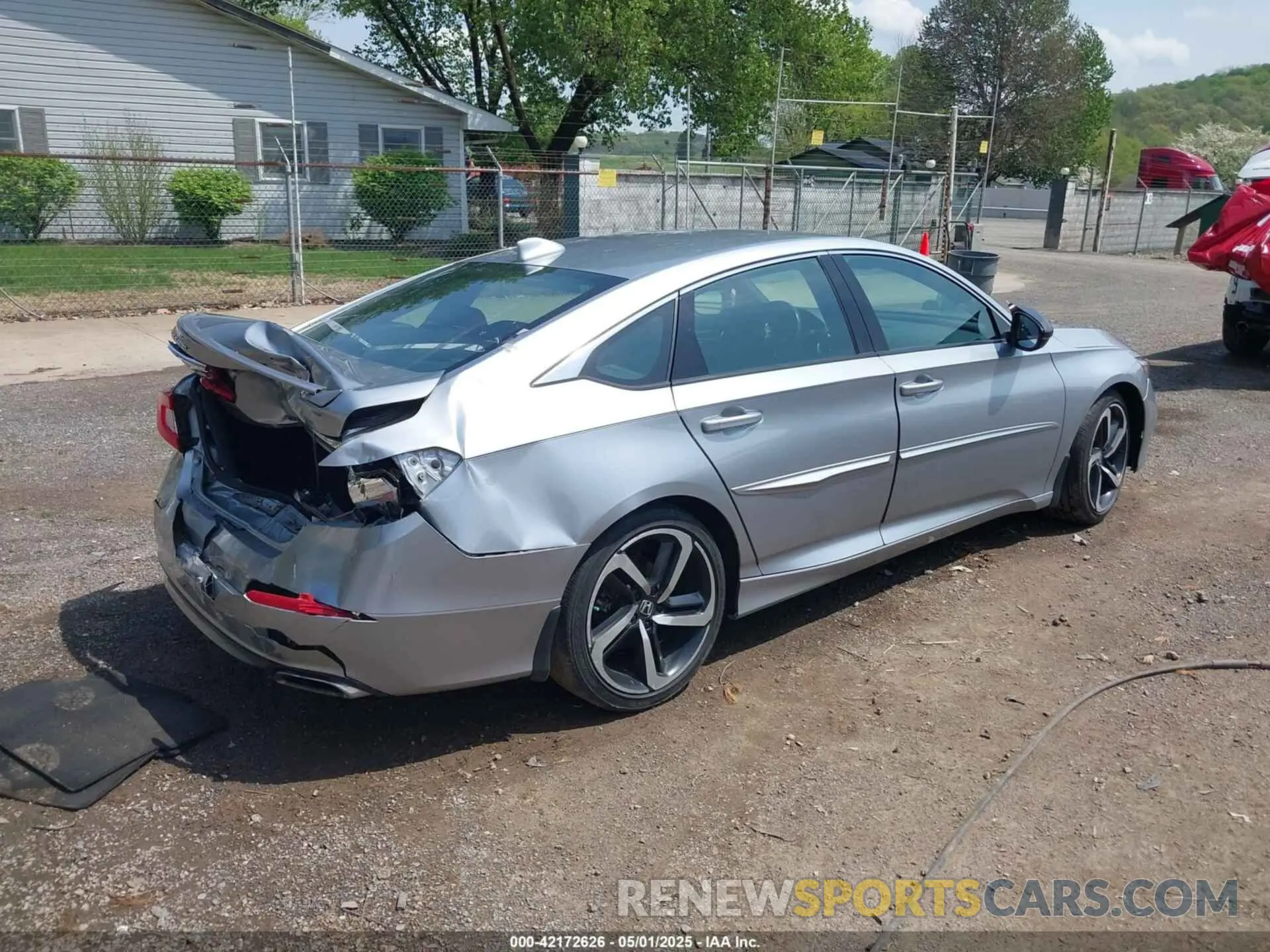 4 Photograph of a damaged car 1HGCV1F37LA039240 HONDA ACCORD 2020