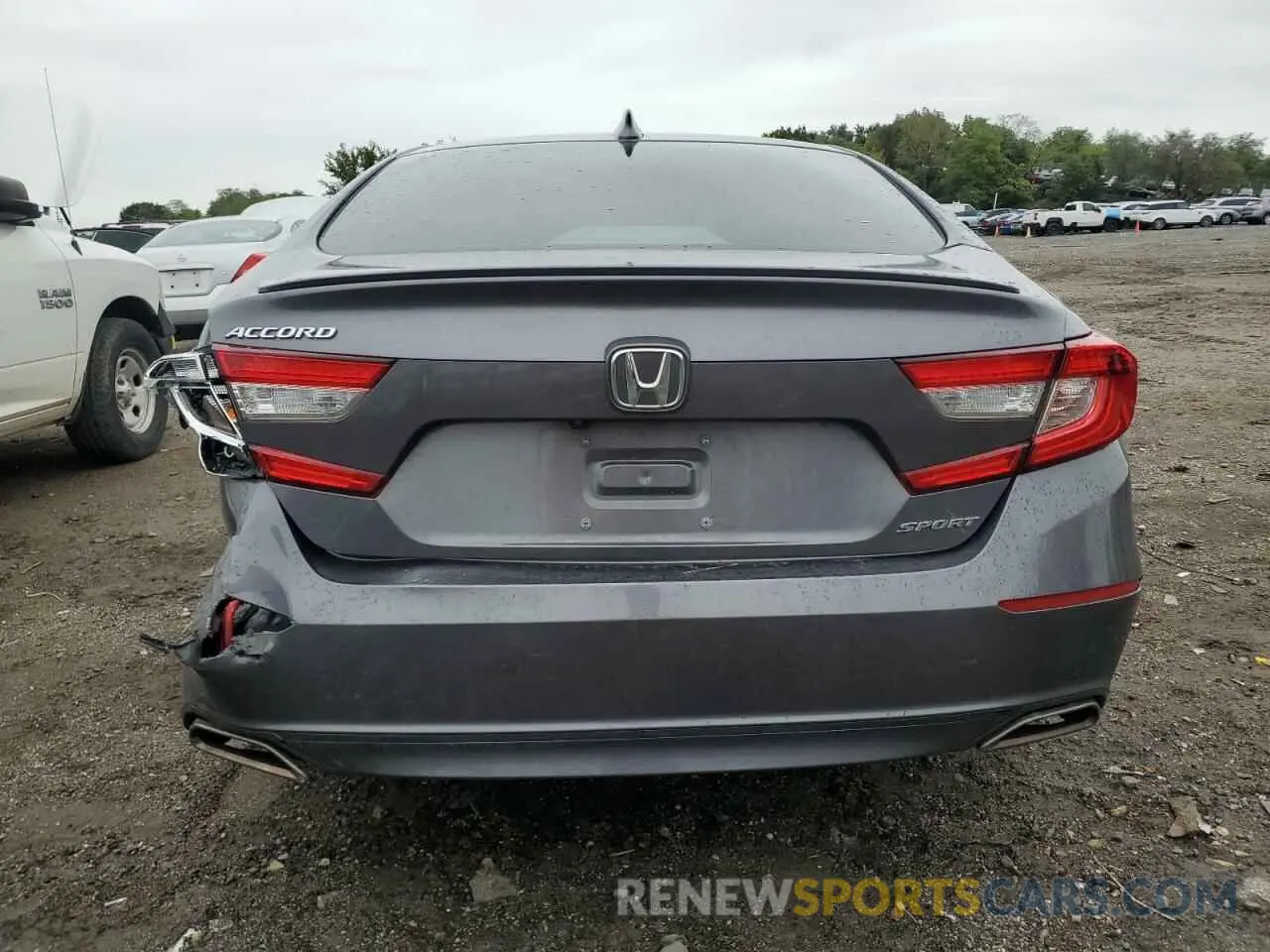 6 Photograph of a damaged car 1HGCV1F37LA040985 HONDA ACCORD 2020