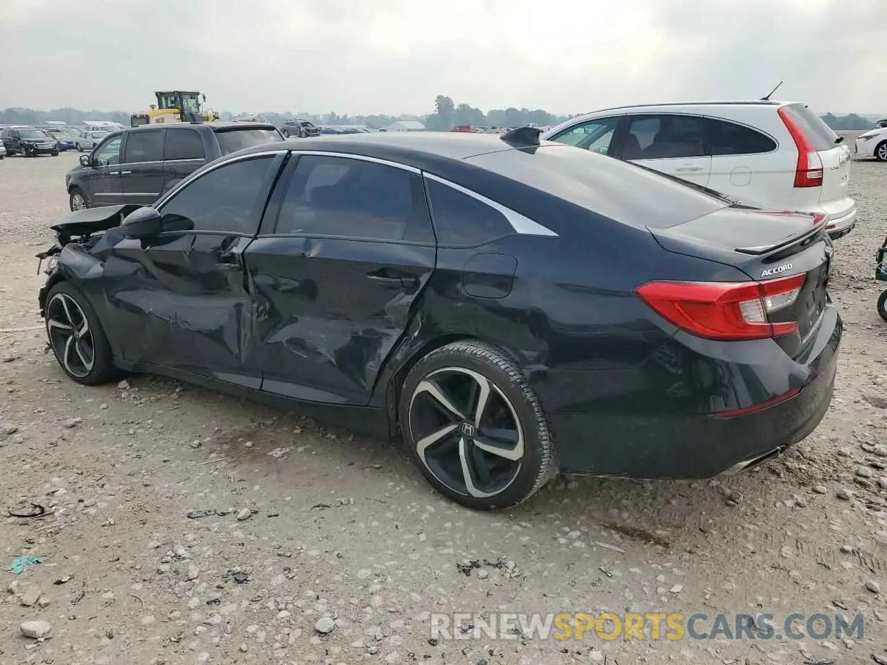 2 Photograph of a damaged car 1HGCV1F37LA053400 HONDA ACCORD 2020