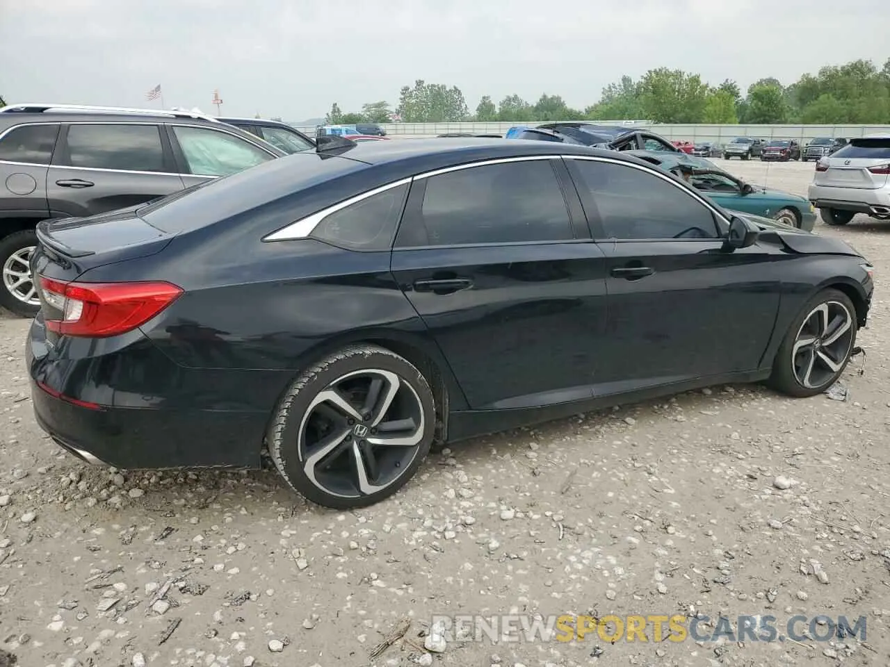 3 Photograph of a damaged car 1HGCV1F37LA053400 HONDA ACCORD 2020