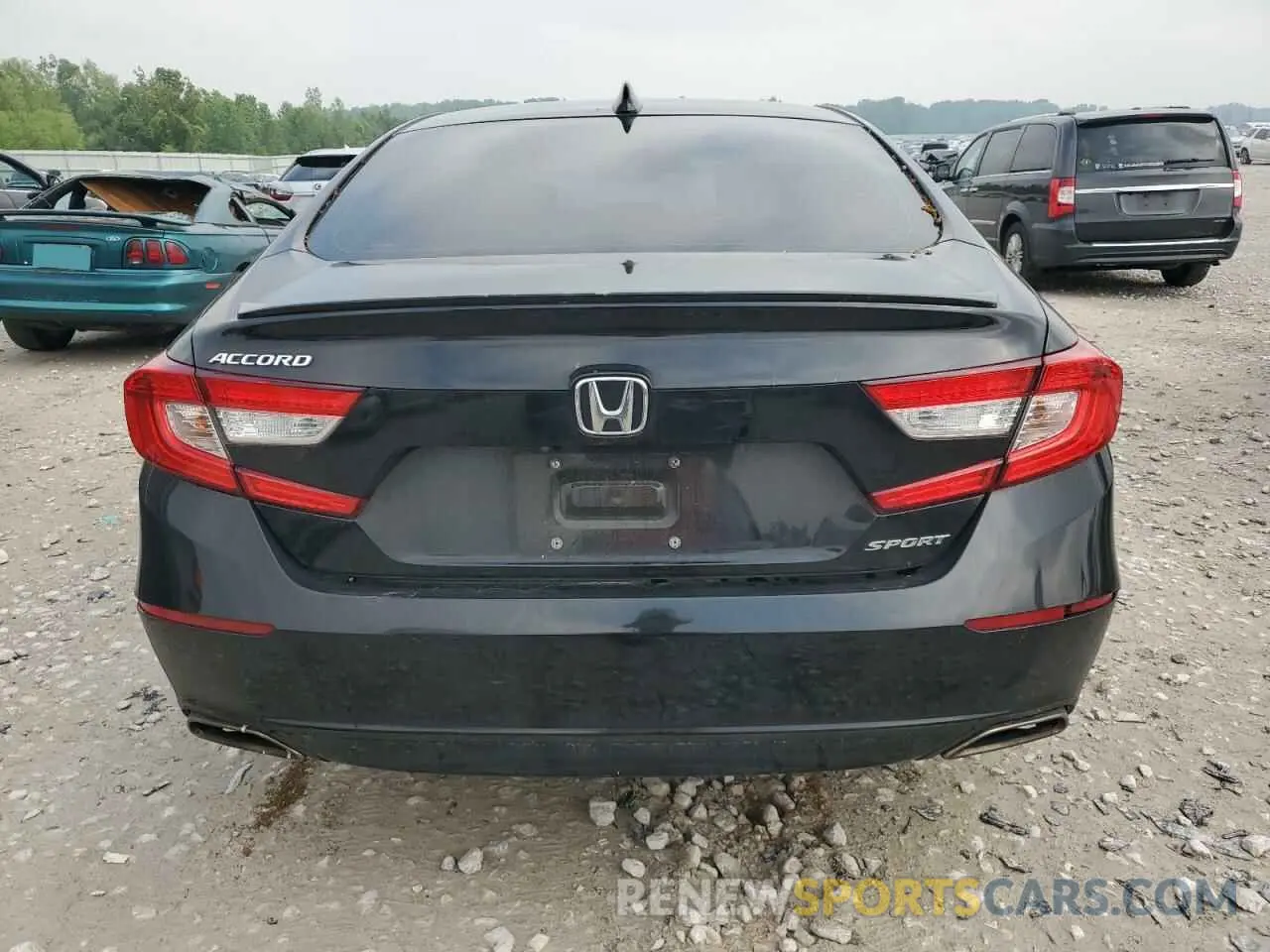 6 Photograph of a damaged car 1HGCV1F37LA053400 HONDA ACCORD 2020