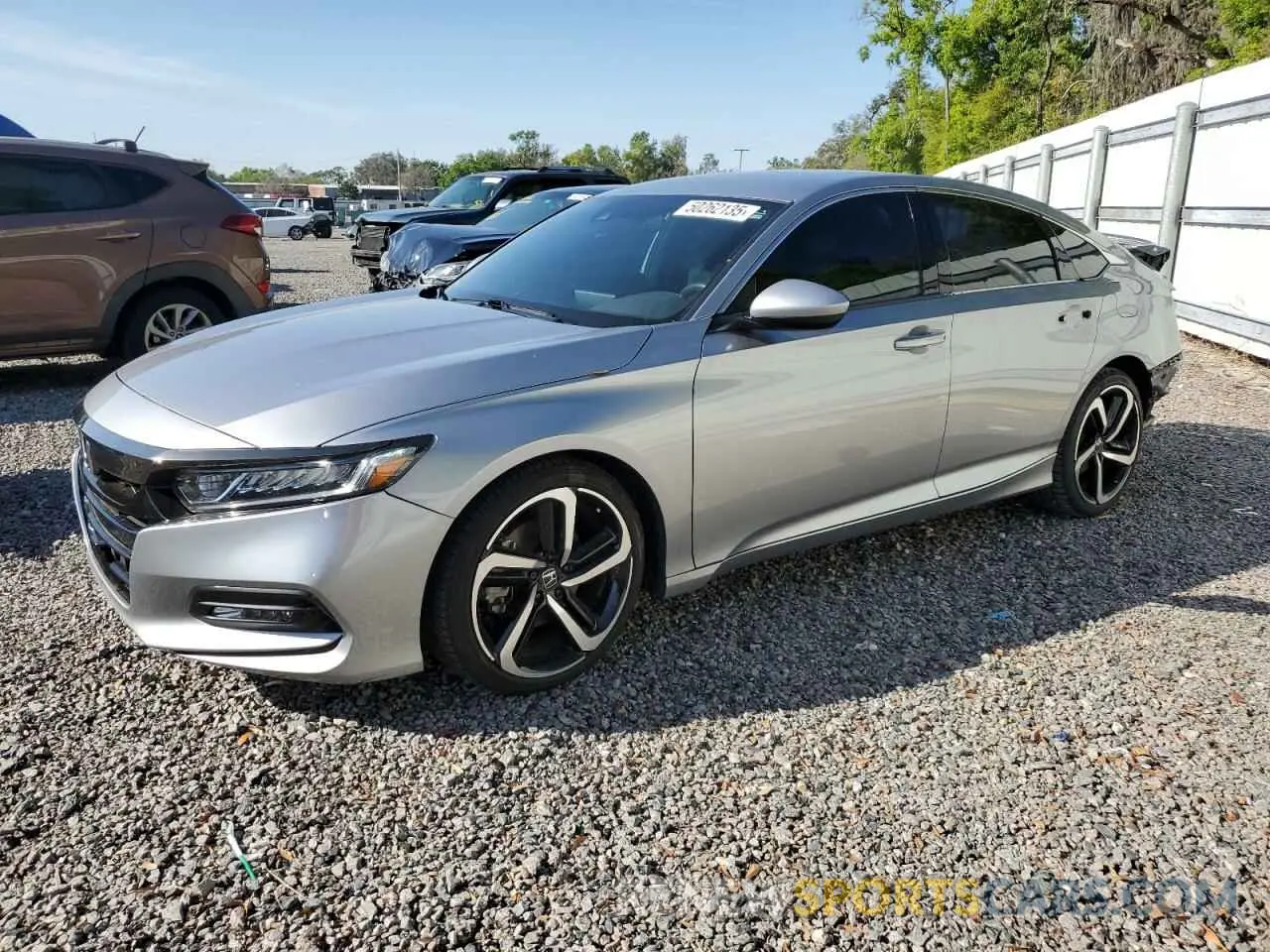 1 Photograph of a damaged car 1HGCV1F37LA084100 HONDA ACCORD 2020