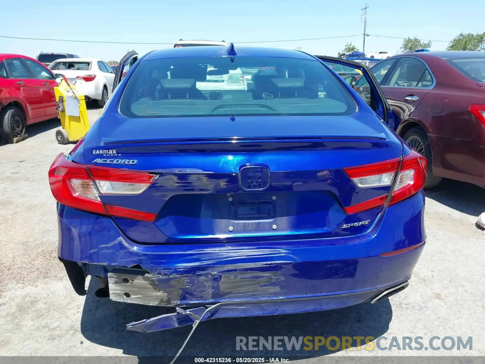 16 Photograph of a damaged car 1HGCV1F37LA101381 HONDA ACCORD 2020