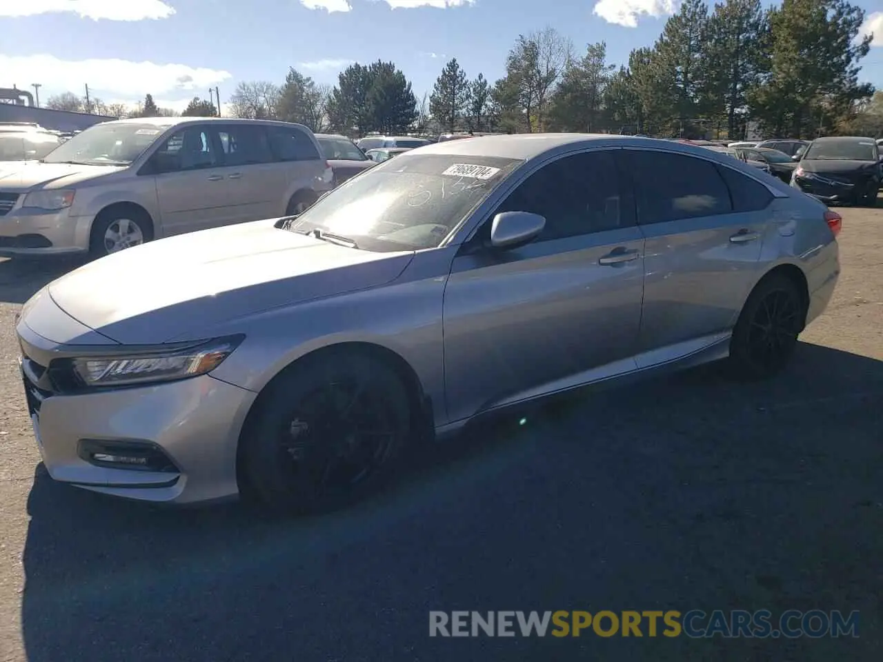 1 Photograph of a damaged car 1HGCV1F37LA106273 HONDA ACCORD 2020