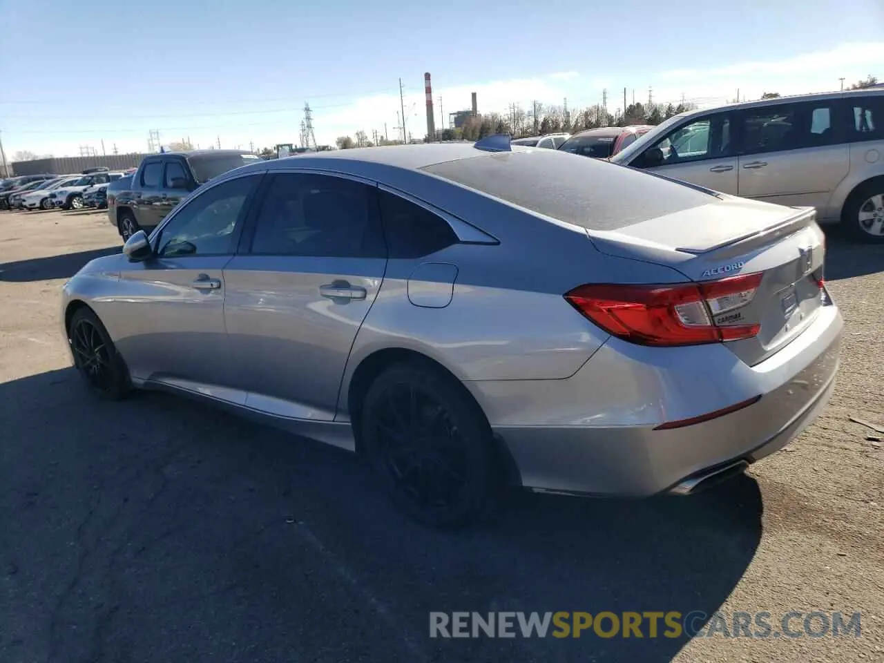 2 Photograph of a damaged car 1HGCV1F37LA106273 HONDA ACCORD 2020