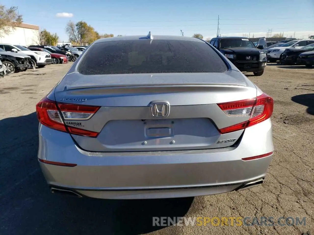 6 Photograph of a damaged car 1HGCV1F37LA106273 HONDA ACCORD 2020