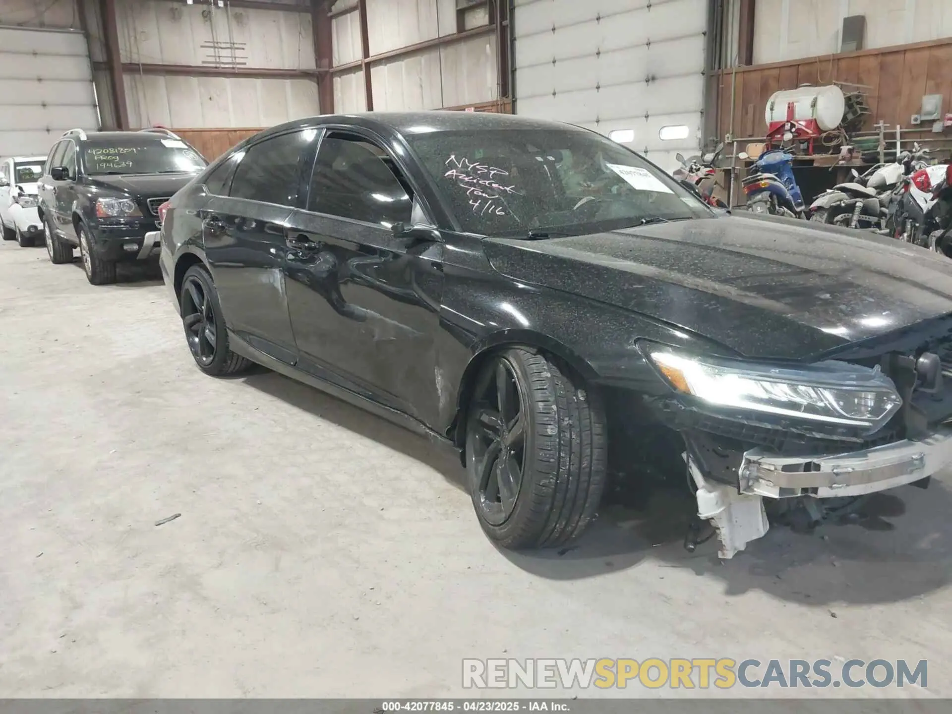 19 Photograph of a damaged car 1HGCV1F37LA110520 HONDA ACCORD 2020