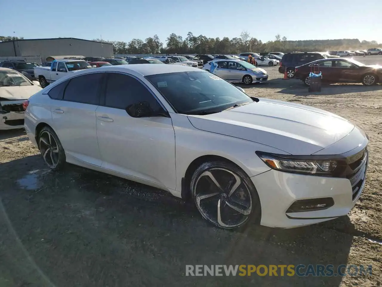4 Photograph of a damaged car 1HGCV1F37LA119444 HONDA ACCORD 2020
