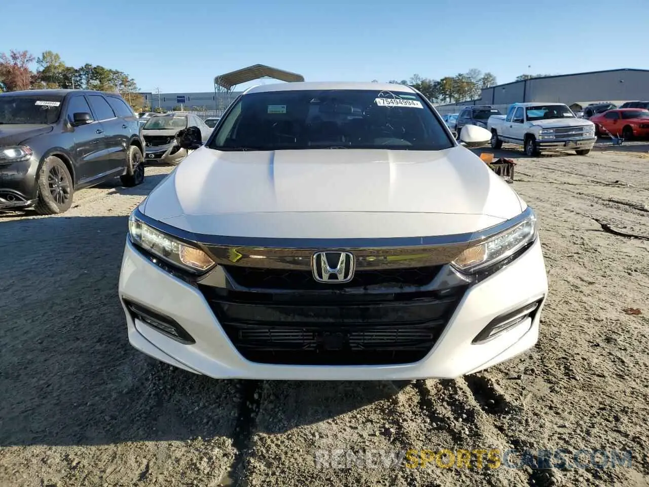 5 Photograph of a damaged car 1HGCV1F37LA119444 HONDA ACCORD 2020
