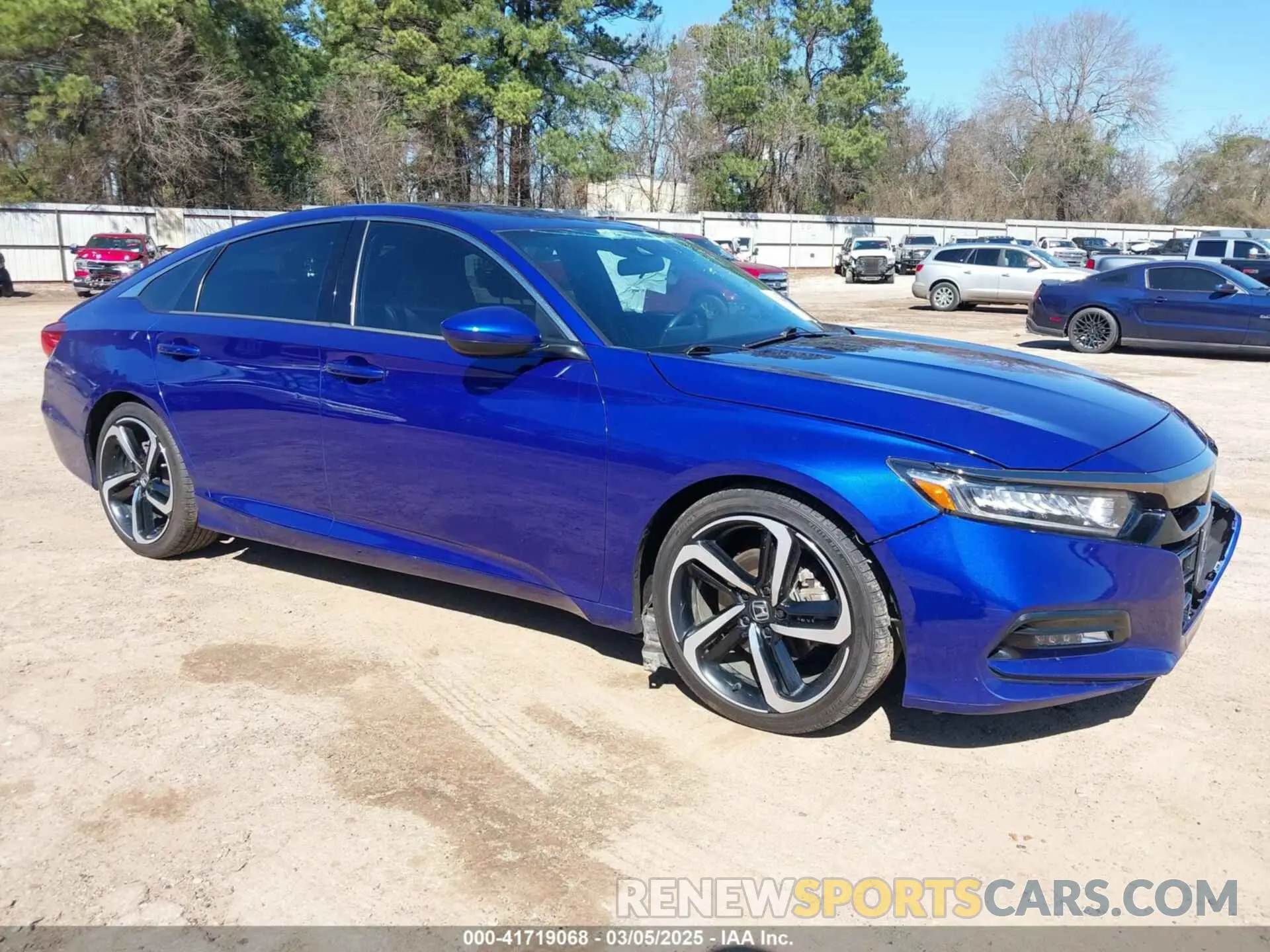 1 Photograph of a damaged car 1HGCV1F37LA123929 HONDA ACCORD 2020