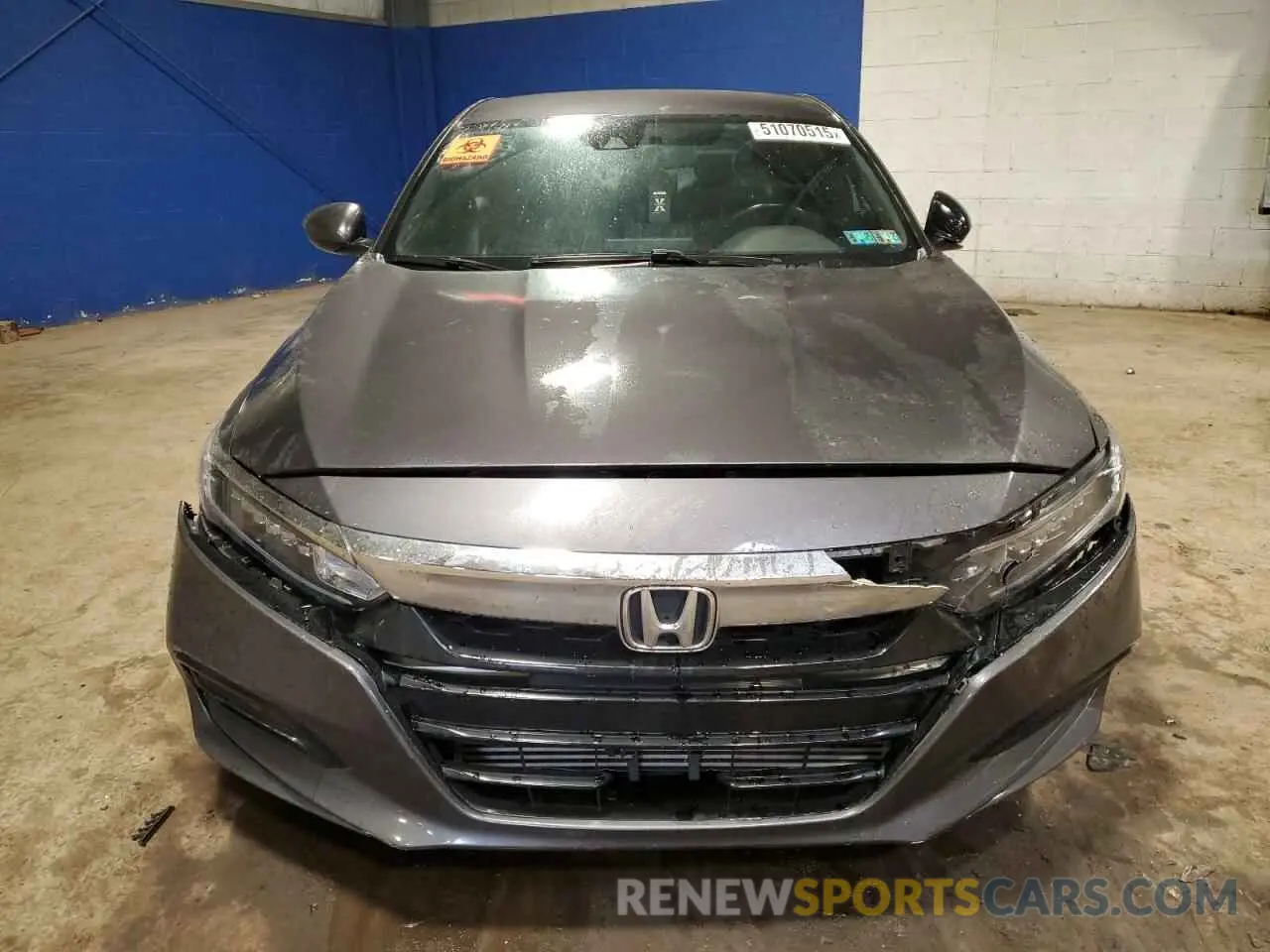 5 Photograph of a damaged car 1HGCV1F37LA128712 HONDA ACCORD 2020