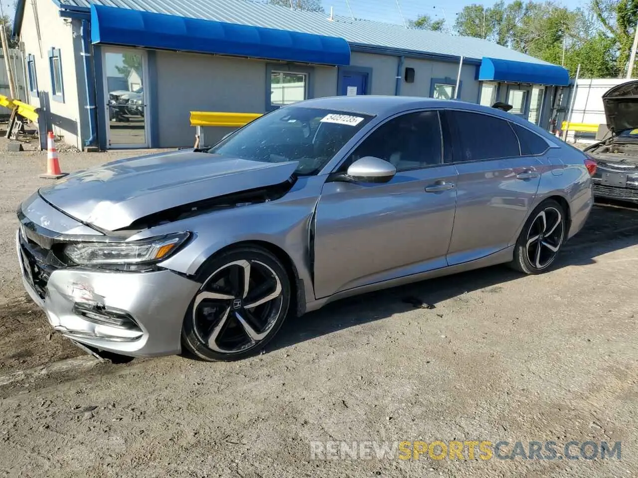 1 Photograph of a damaged car 1HGCV1F37LA131268 HONDA ACCORD 2020