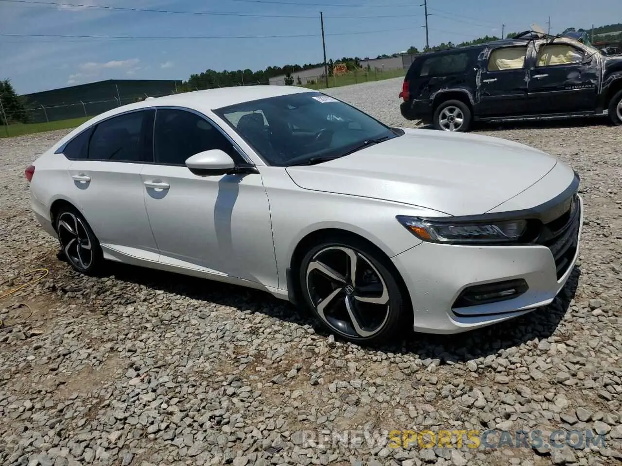 4 Photograph of a damaged car 1HGCV1F37LA134039 HONDA ACCORD 2020