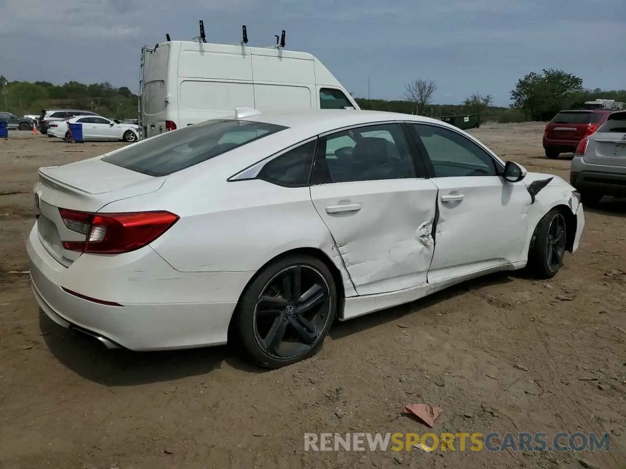 3 Photograph of a damaged car 1HGCV1F37LA135983 HONDA ACCORD 2020