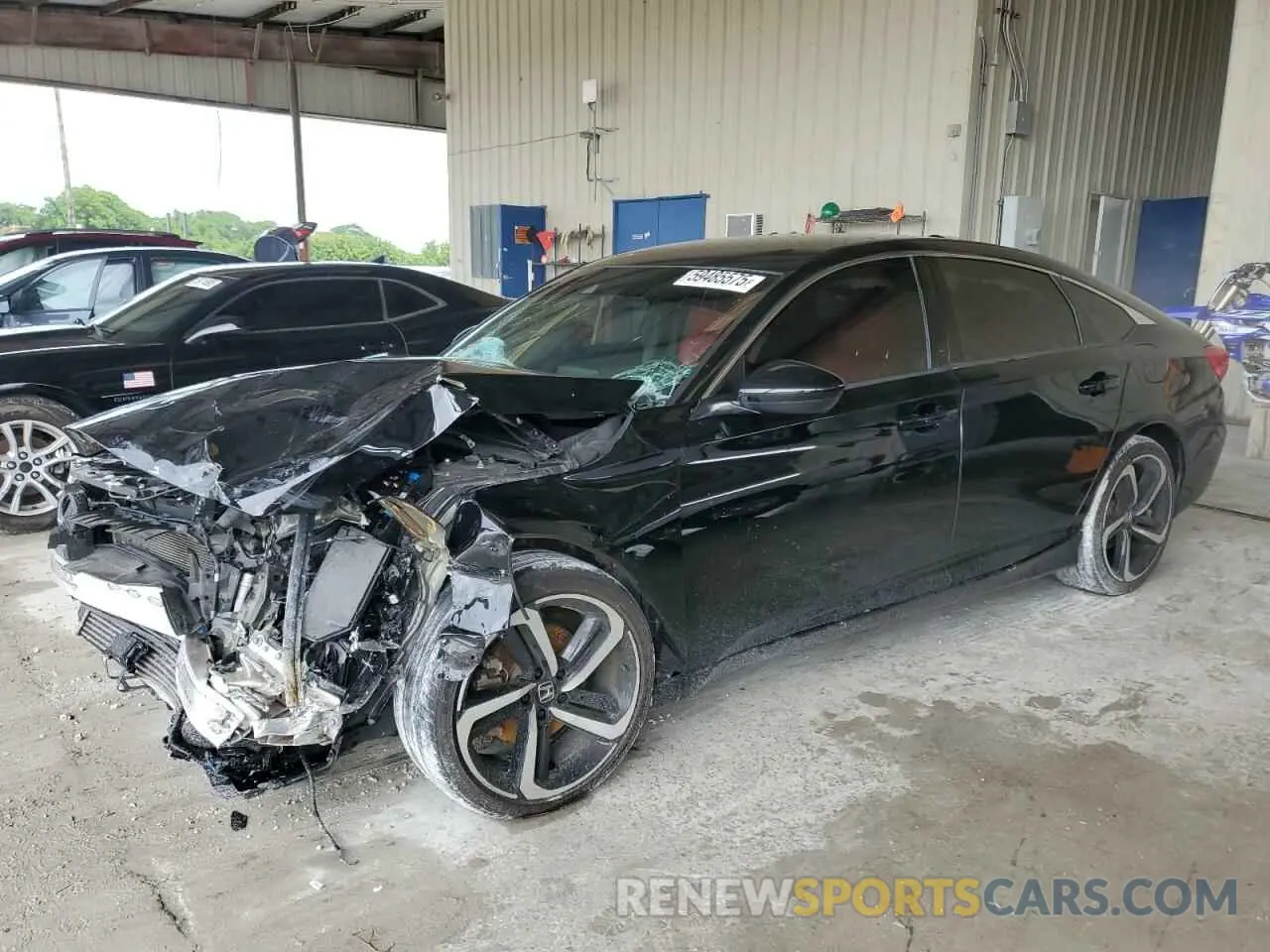 1 Photograph of a damaged car 1HGCV1F37LA139600 HONDA ACCORD 2020