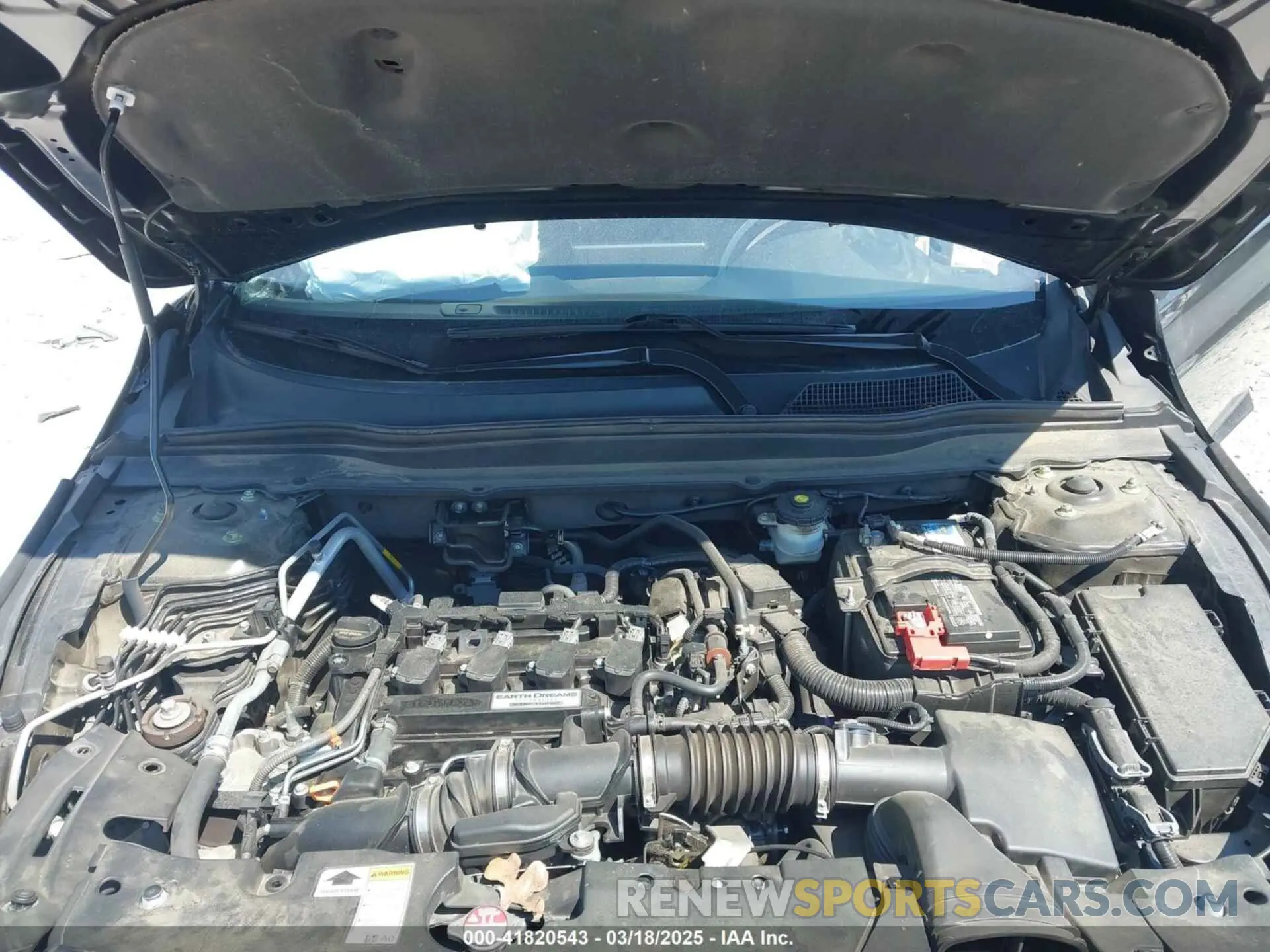 10 Photograph of a damaged car 1HGCV1F37LA140035 HONDA ACCORD 2020