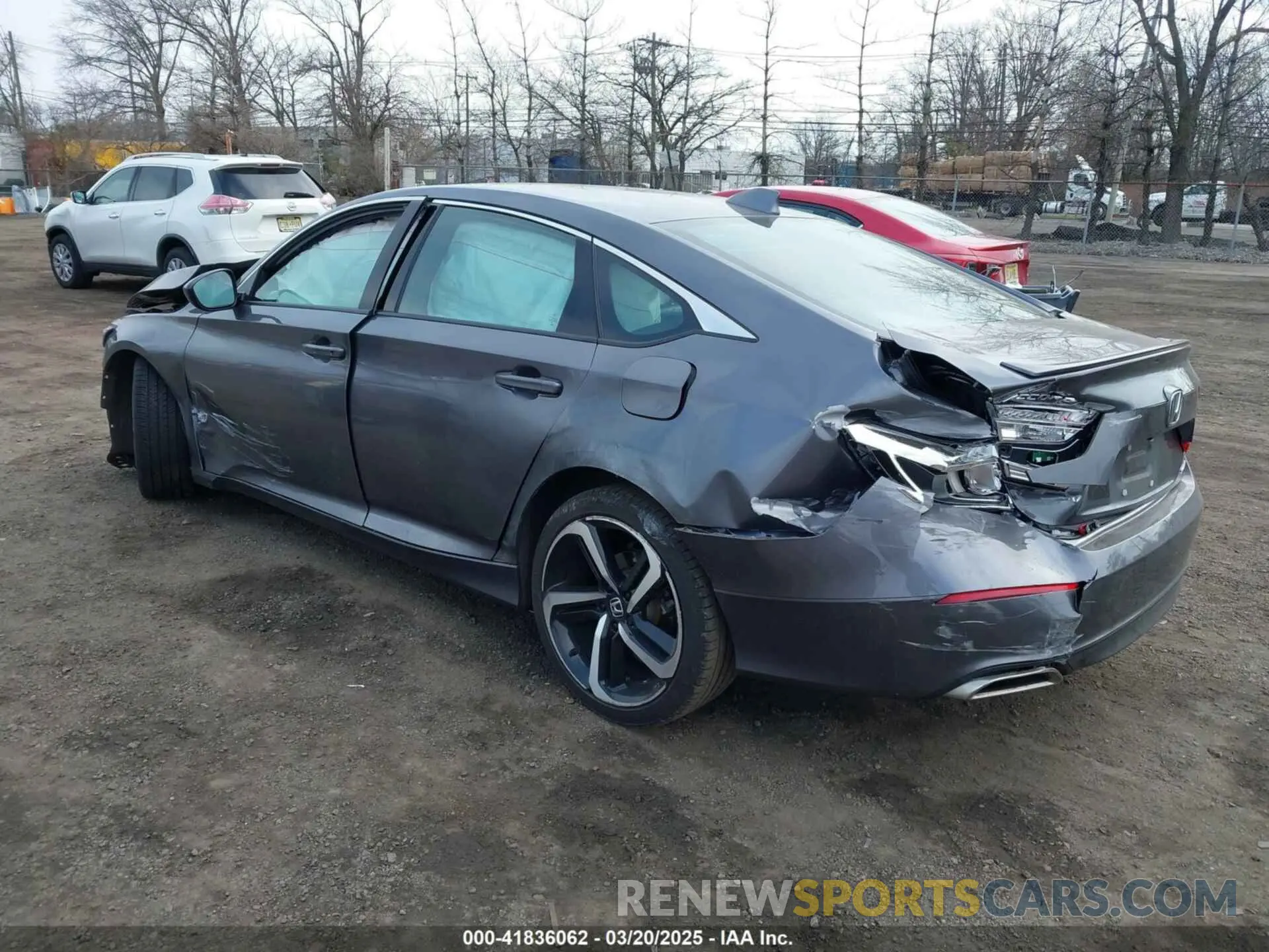 3 Photograph of a damaged car 1HGCV1F37LA140410 HONDA ACCORD 2020