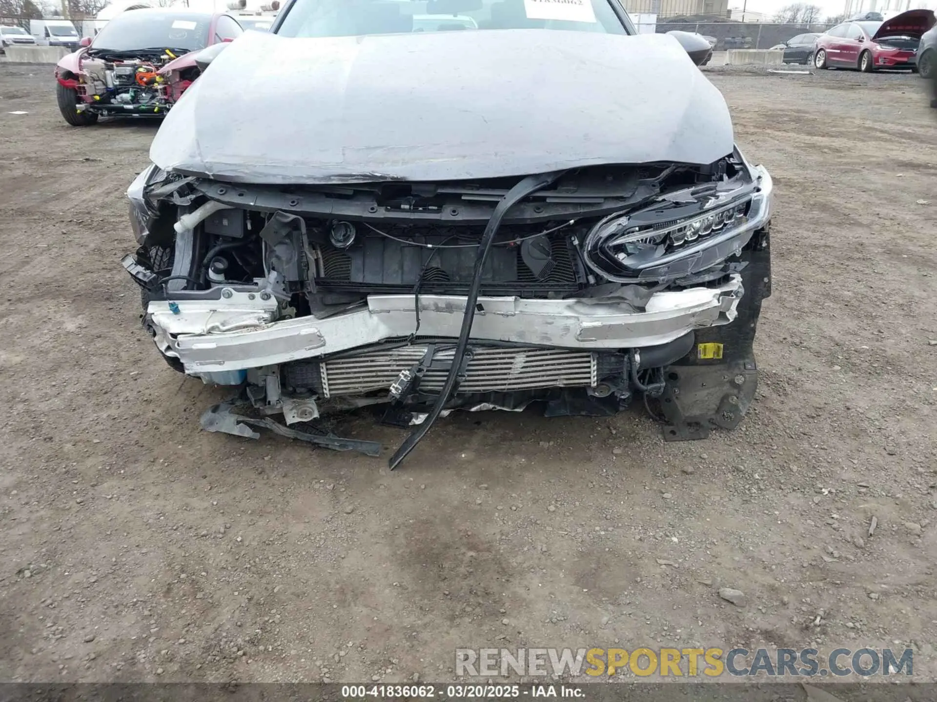 6 Photograph of a damaged car 1HGCV1F37LA140410 HONDA ACCORD 2020