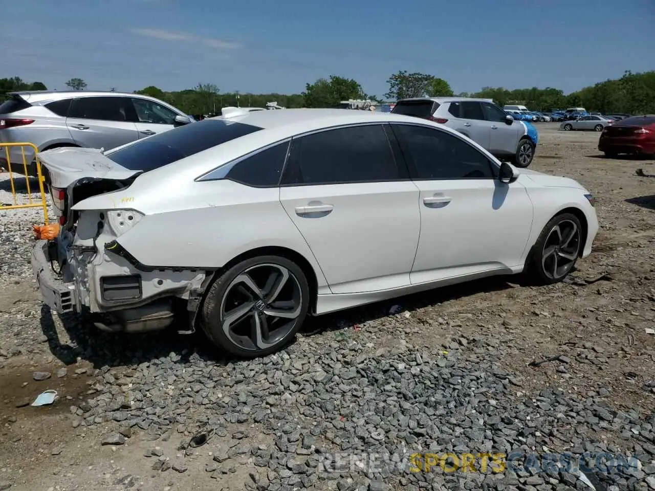 3 Photograph of a damaged car 1HGCV1F37LA144974 HONDA ACCORD 2020